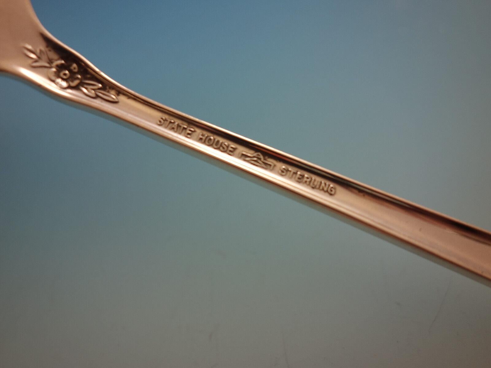 Inaugural by State House Sterling Silber Besteck Set 8 Service 44 Stück Grille (Sterlingsilber) im Angebot