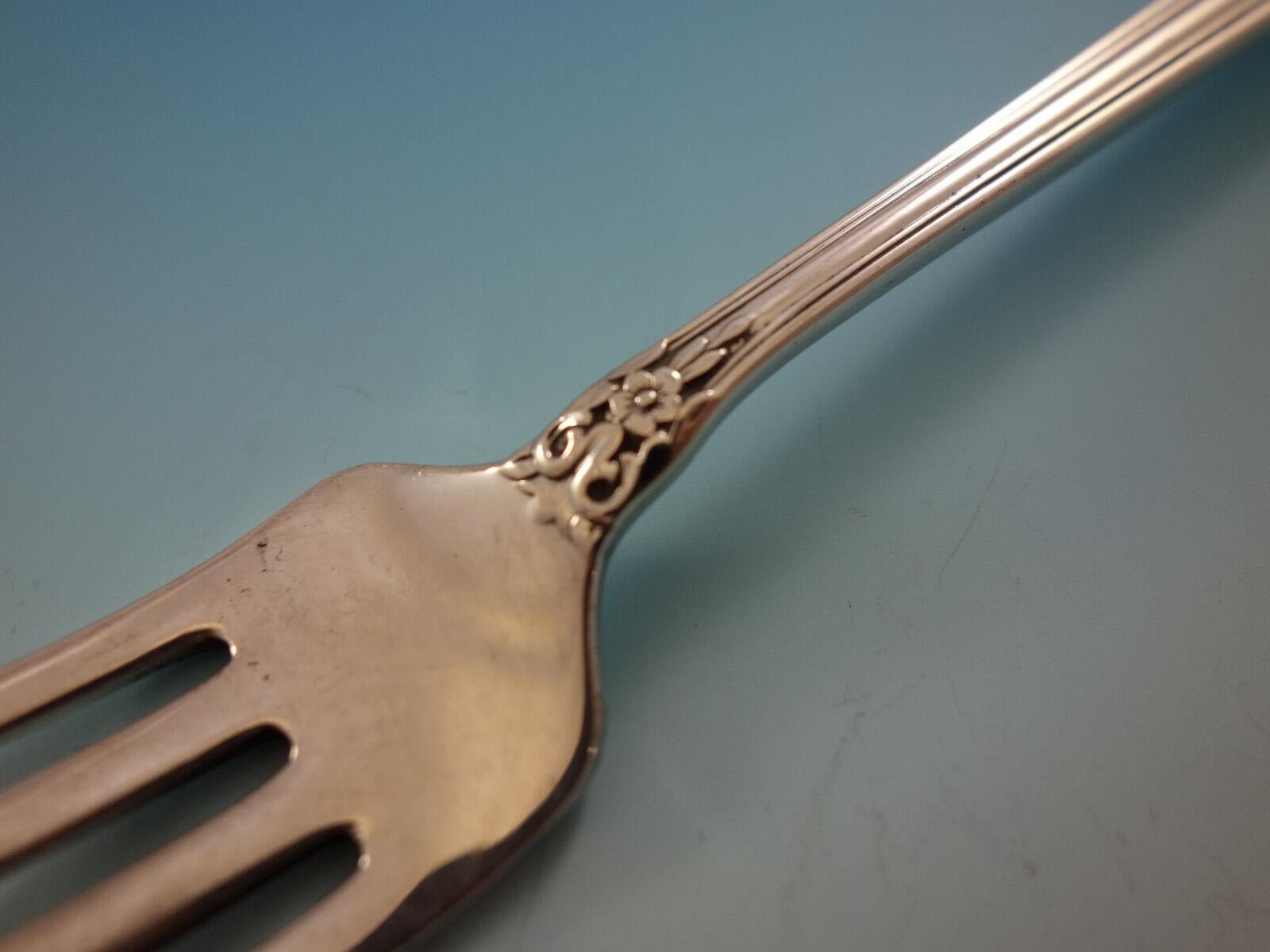 Inaugural by State House Sterling Silber Besteck Set 8 Service 44 Stück Grille im Angebot 1