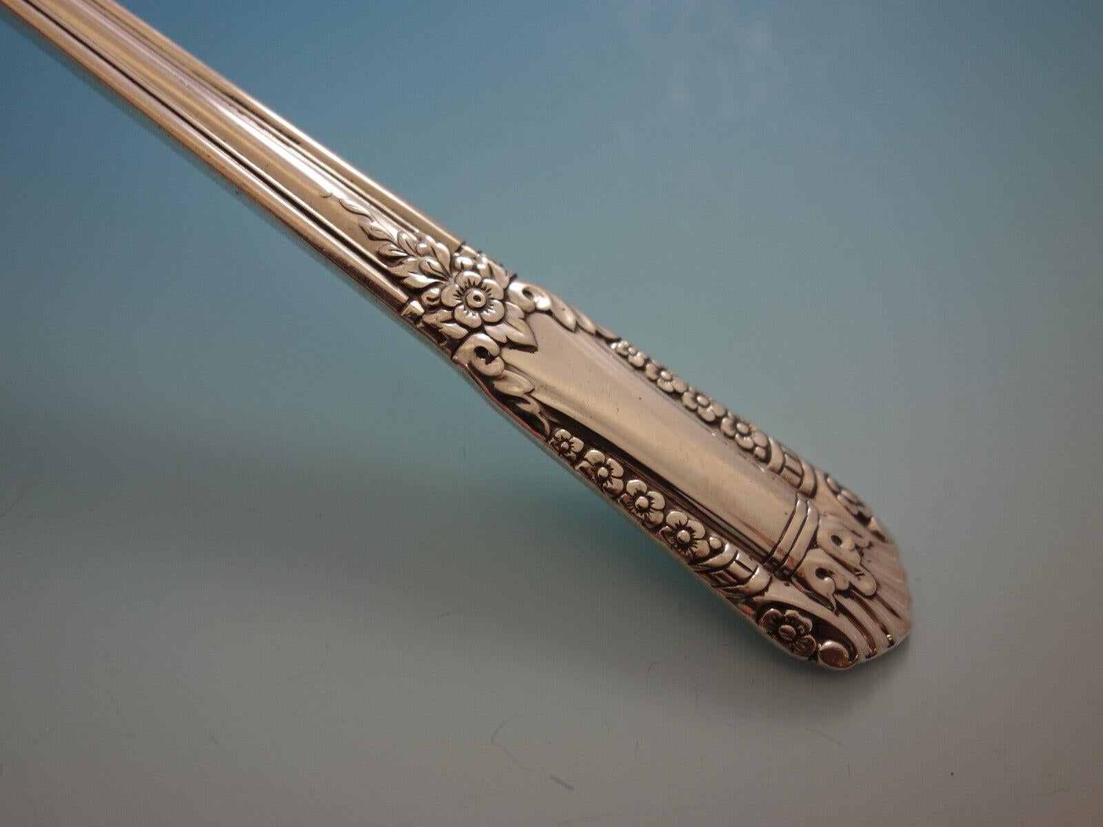 Inaugural by State House Sterling Silber Besteck Set 8 Service 44 Stück Grille im Angebot 2