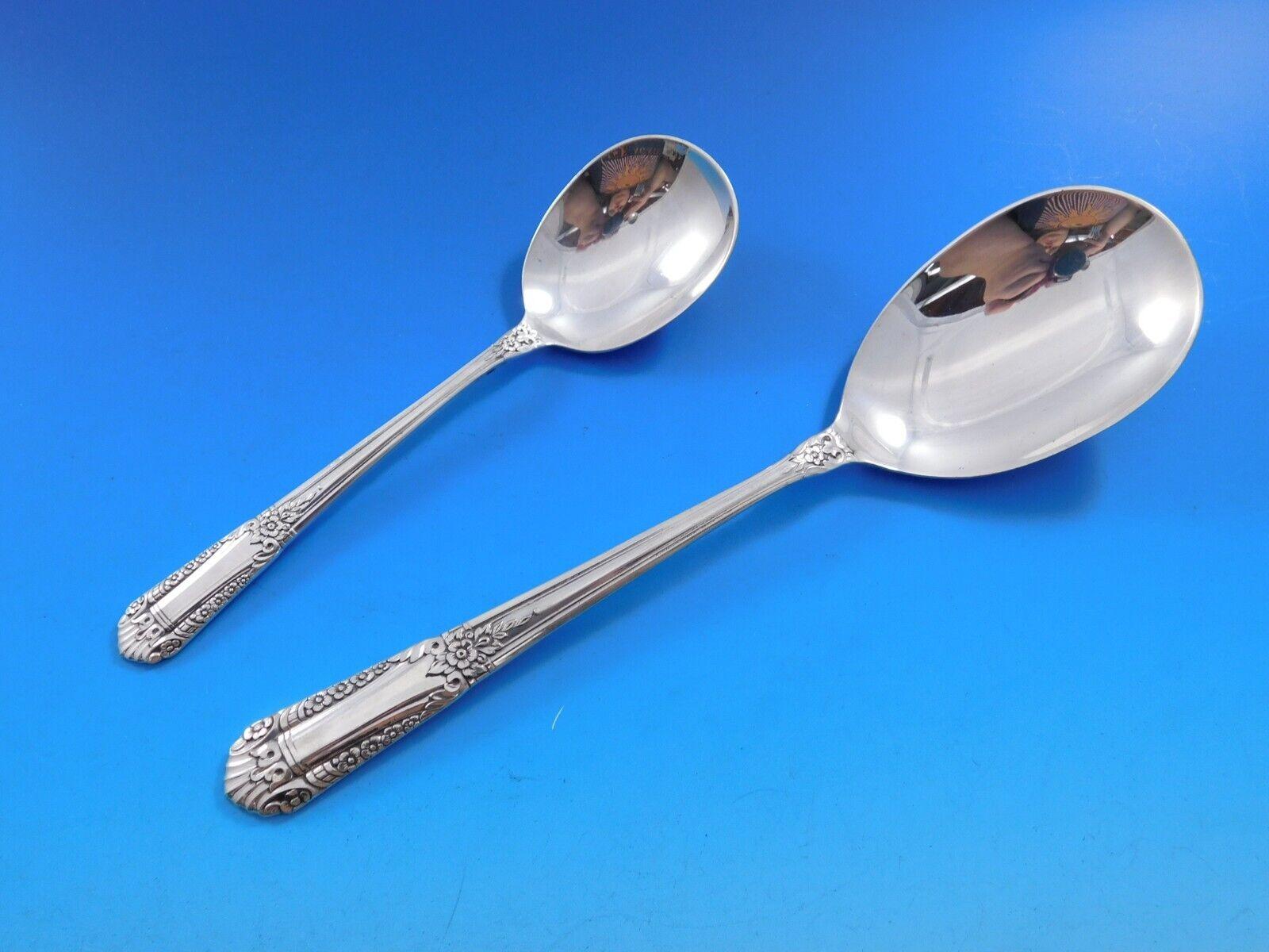 Argent sterling Inaugural by State House Sterling Silver Flatware Set For 8 Service 37 Pieces en vente