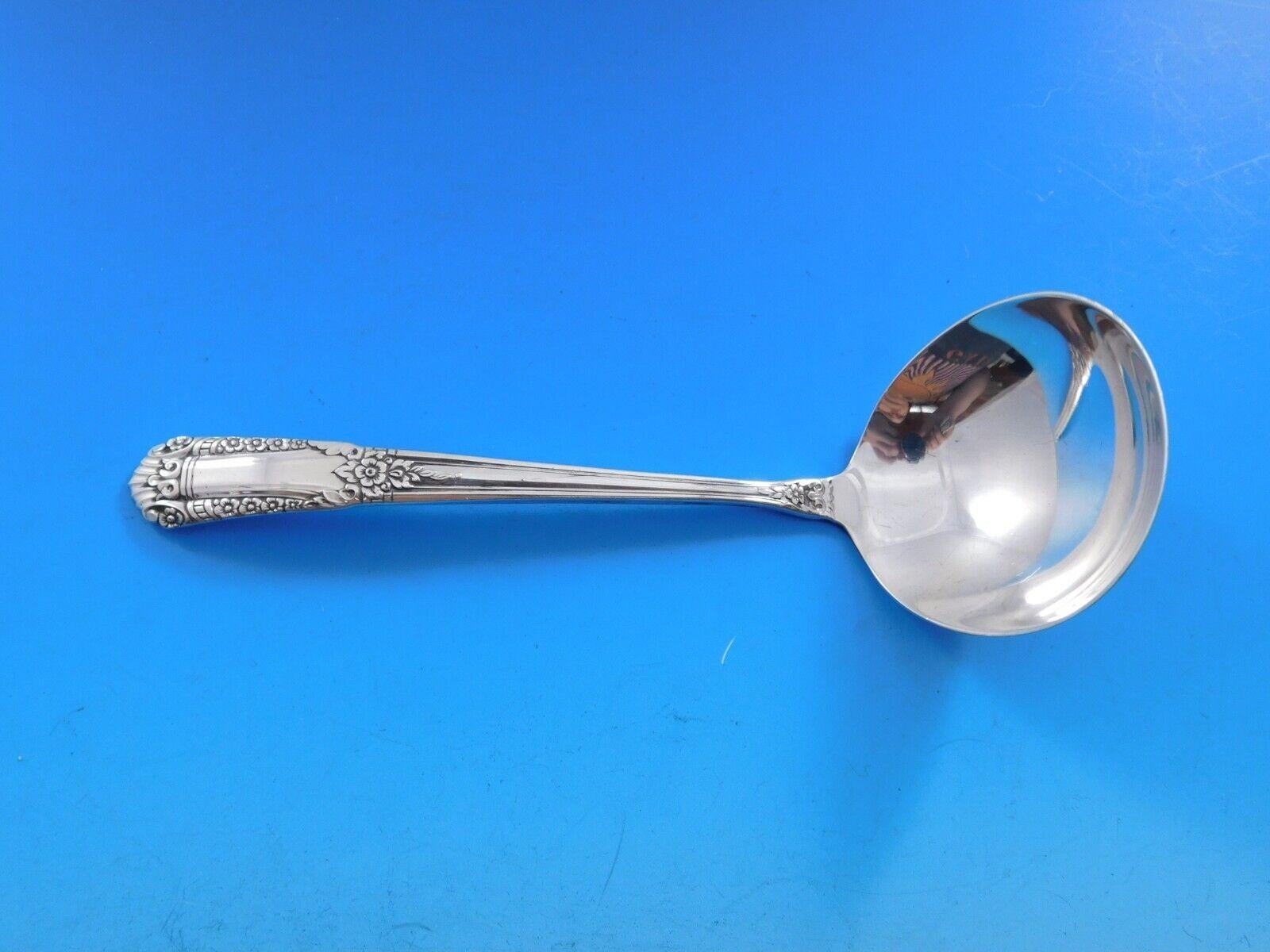 Inaugural by State House Sterling Silver Flatware Set For 8 Service 37 Pieces en vente 2