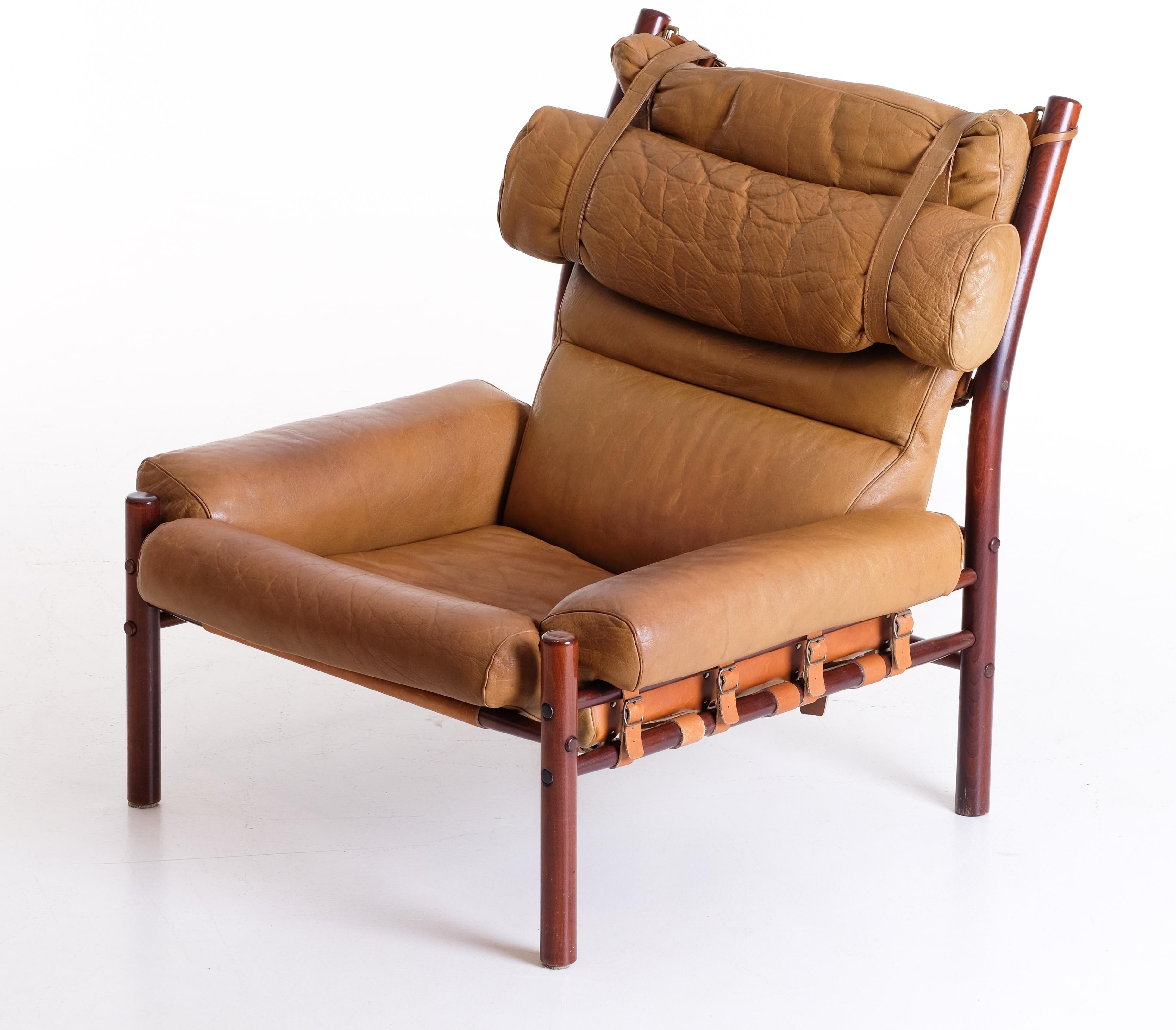 Inca Easy Chair by Arne Norell, 1970s For Sale 3