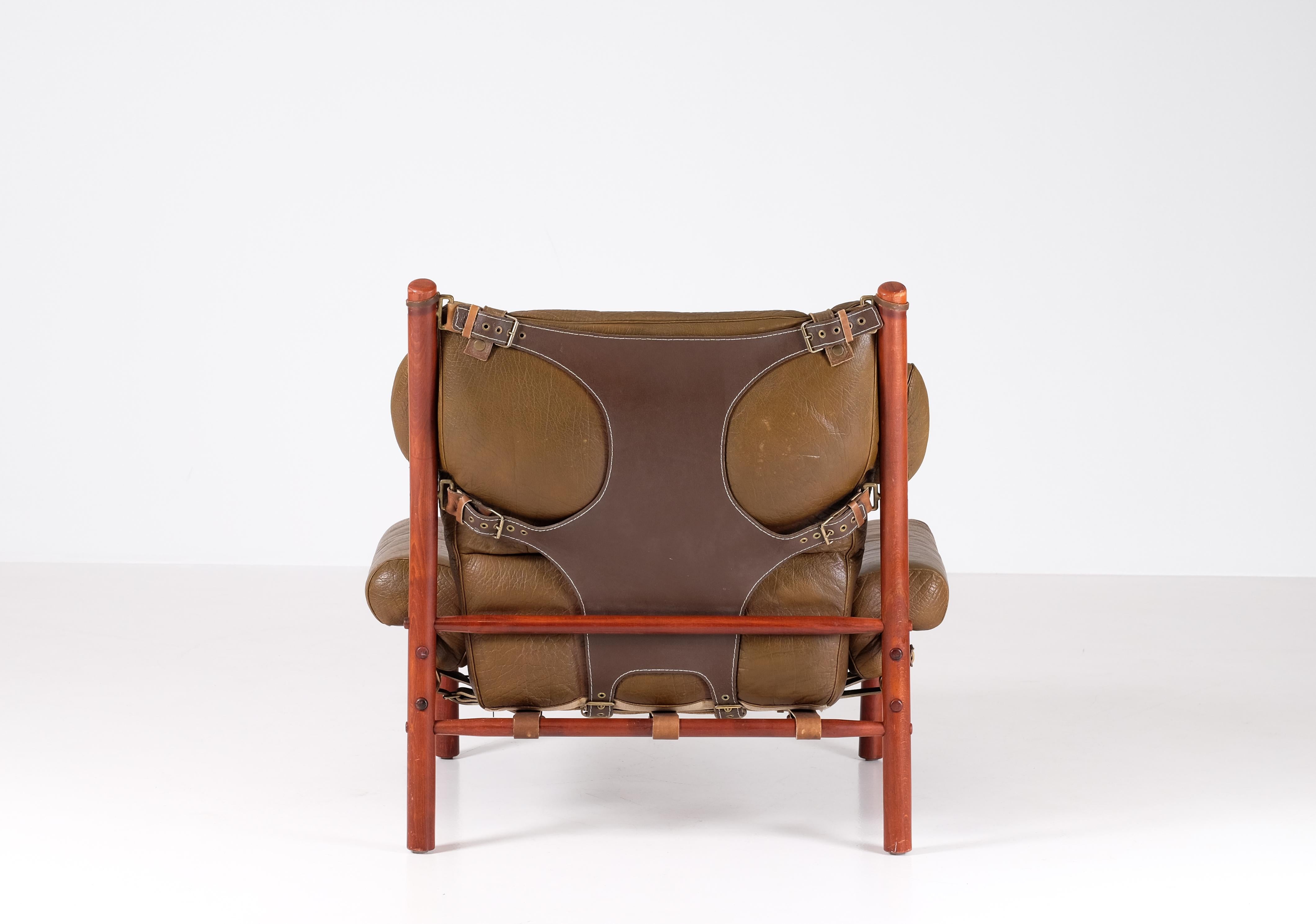Inca Easy Chair by Arne Norell, 1970s For Sale 3