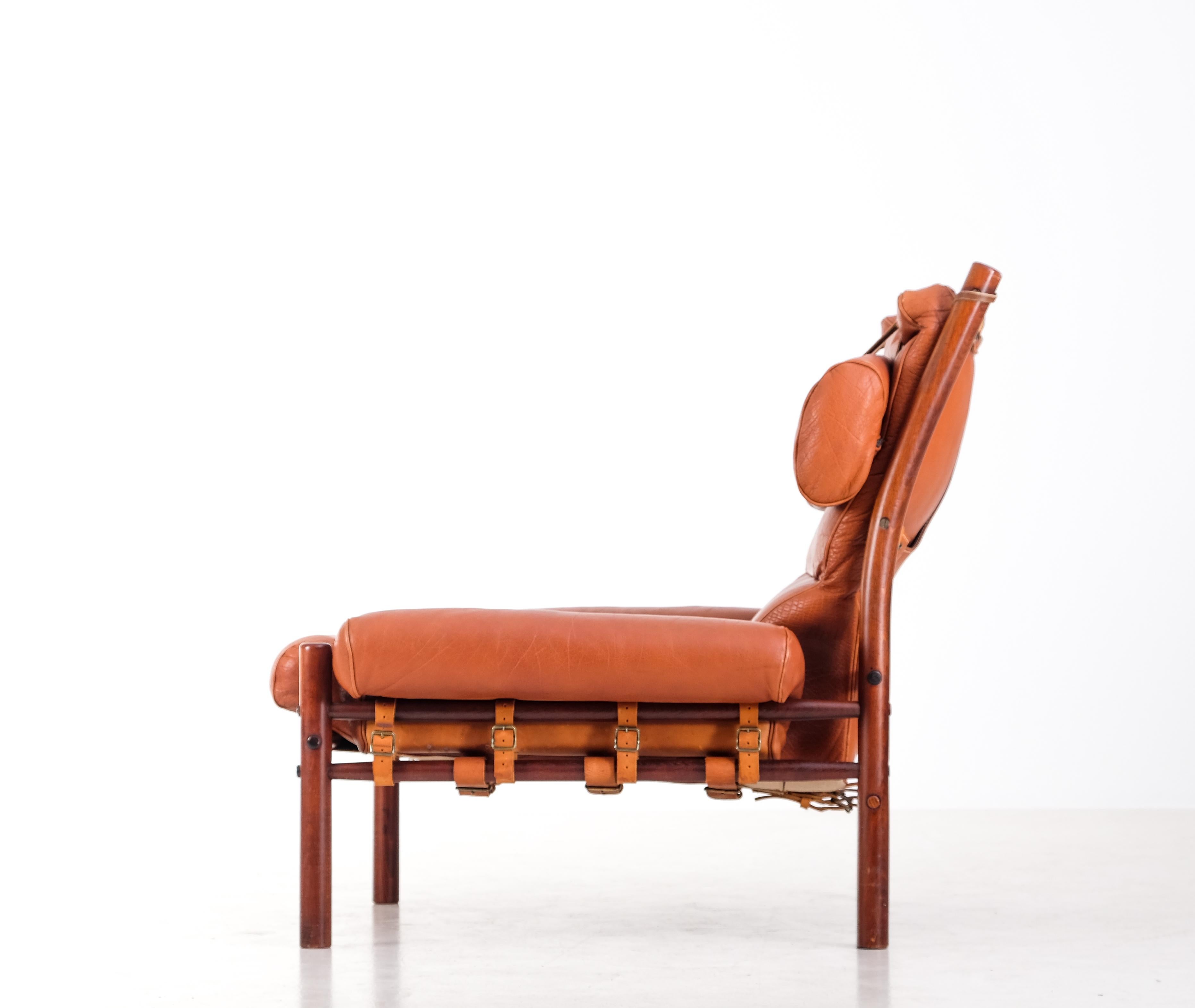Easy Chair Inca von Arne Norell, 1970er-Jahre im Angebot 3