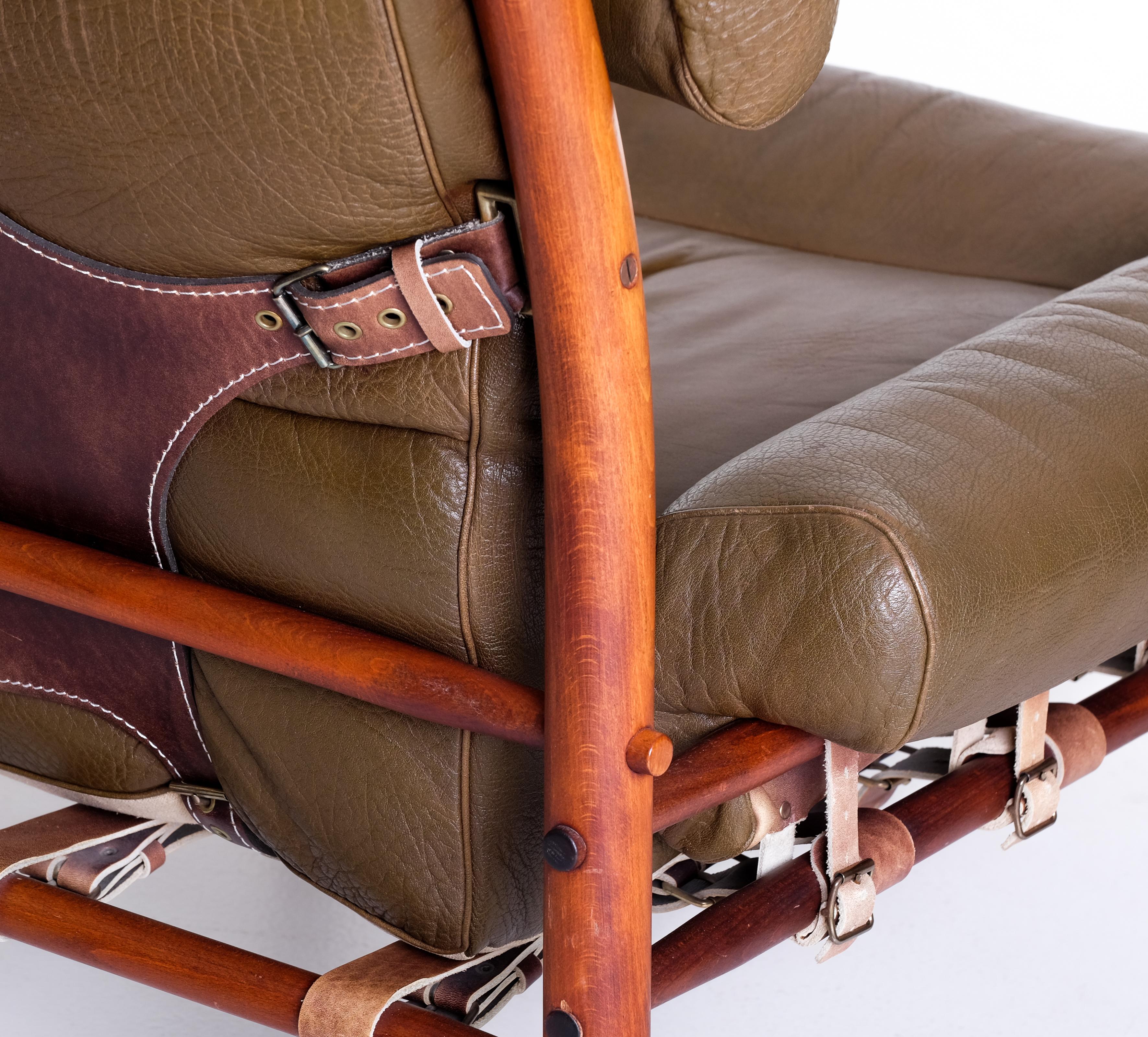 Sillón Inca de Arne Norell, década de 1970 en venta 4