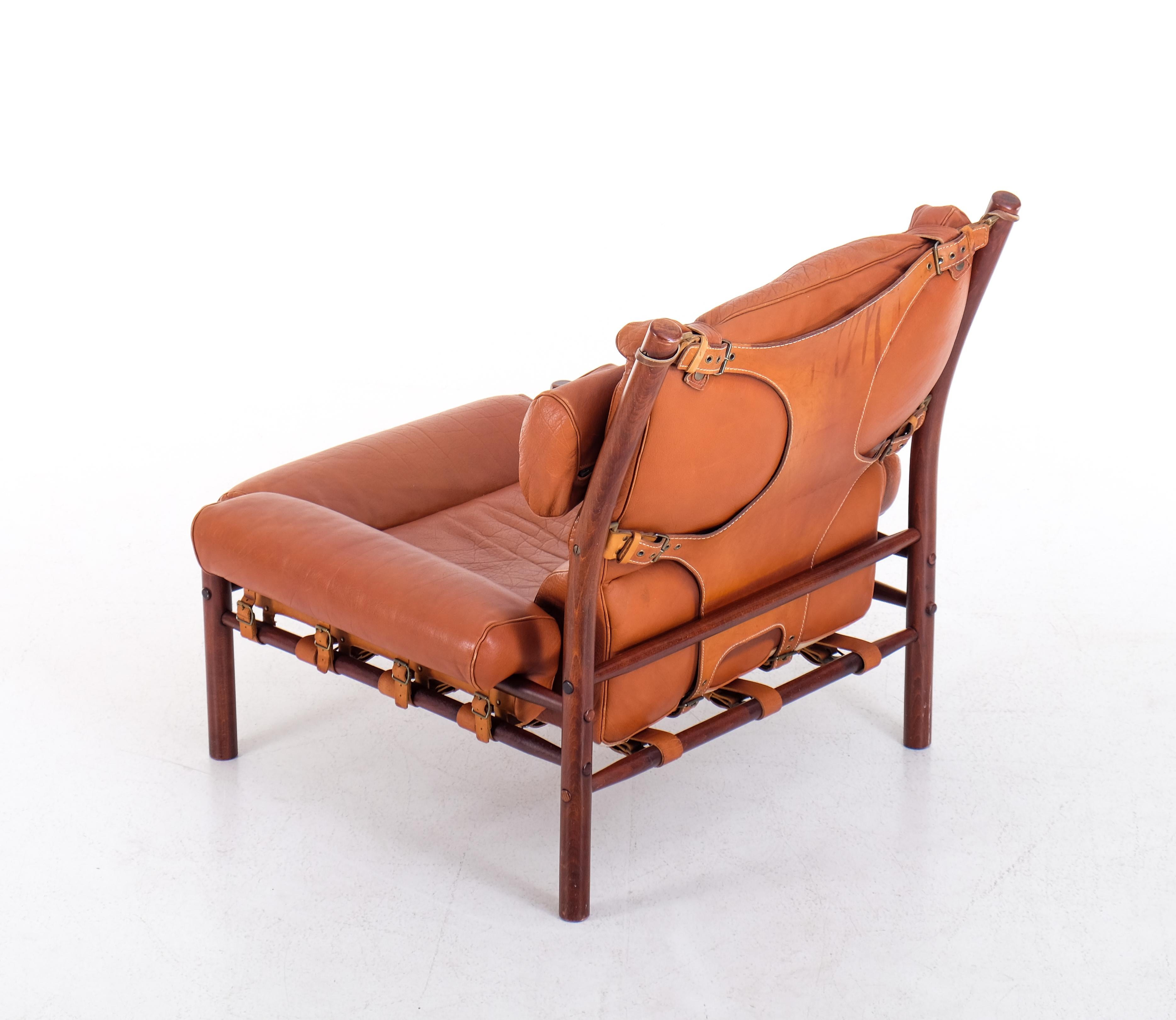 Inca Easy Chair by Arne Norell, 1970s For Sale 4