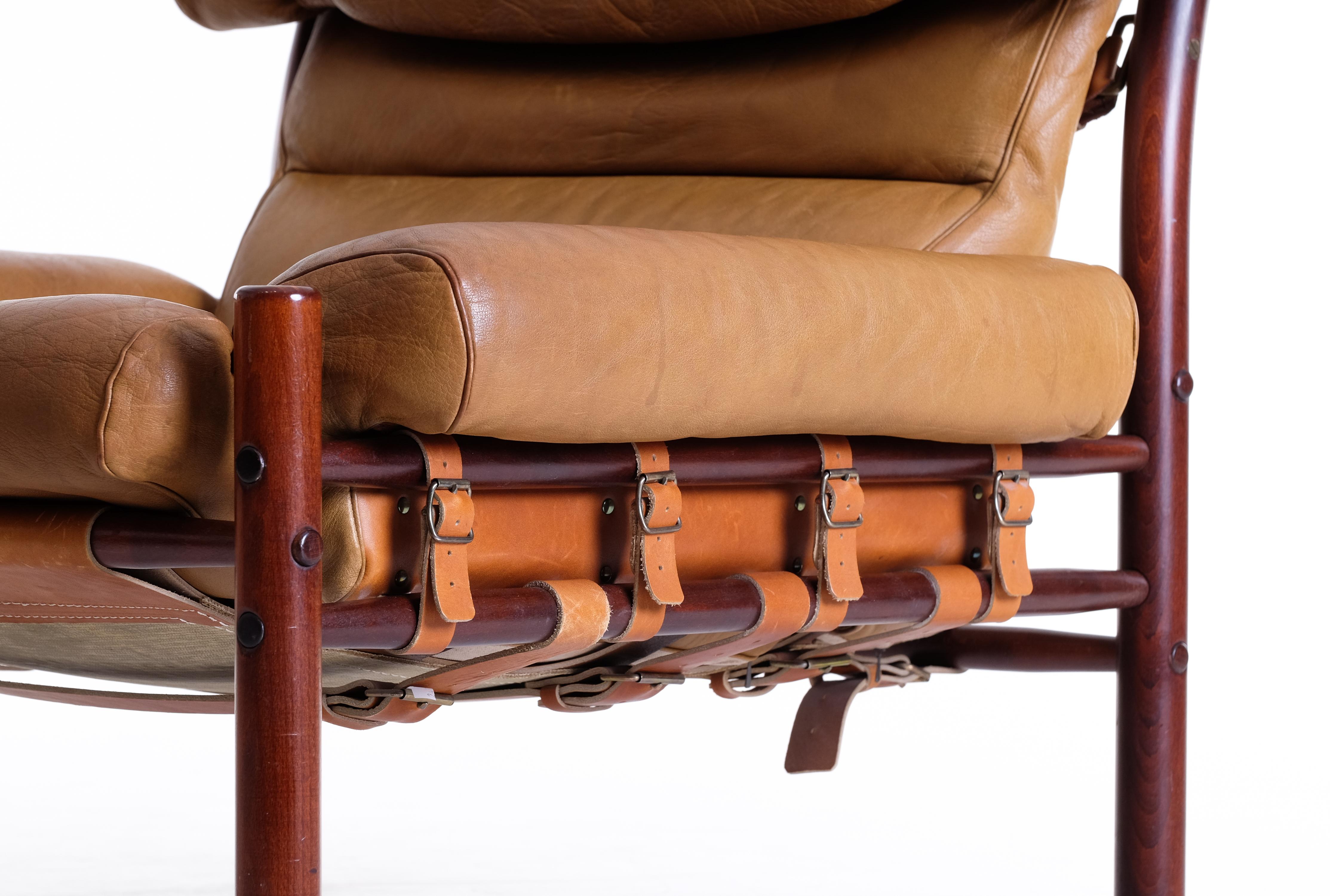 Sillón Inca de Arne Norell, década de 1970 en venta 5