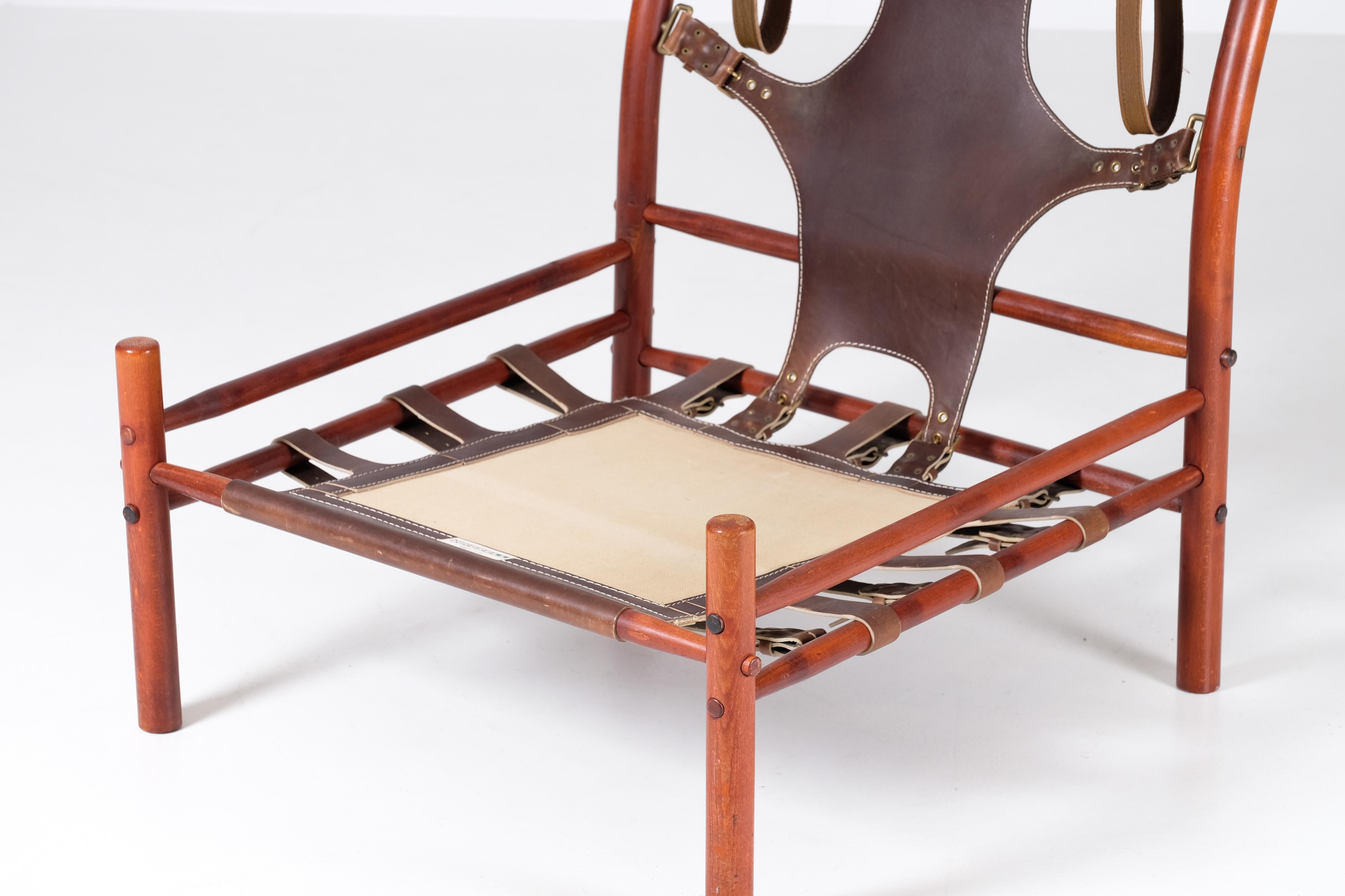Easy Chair Inca von Arne Norell, 1970er-Jahre im Angebot 8