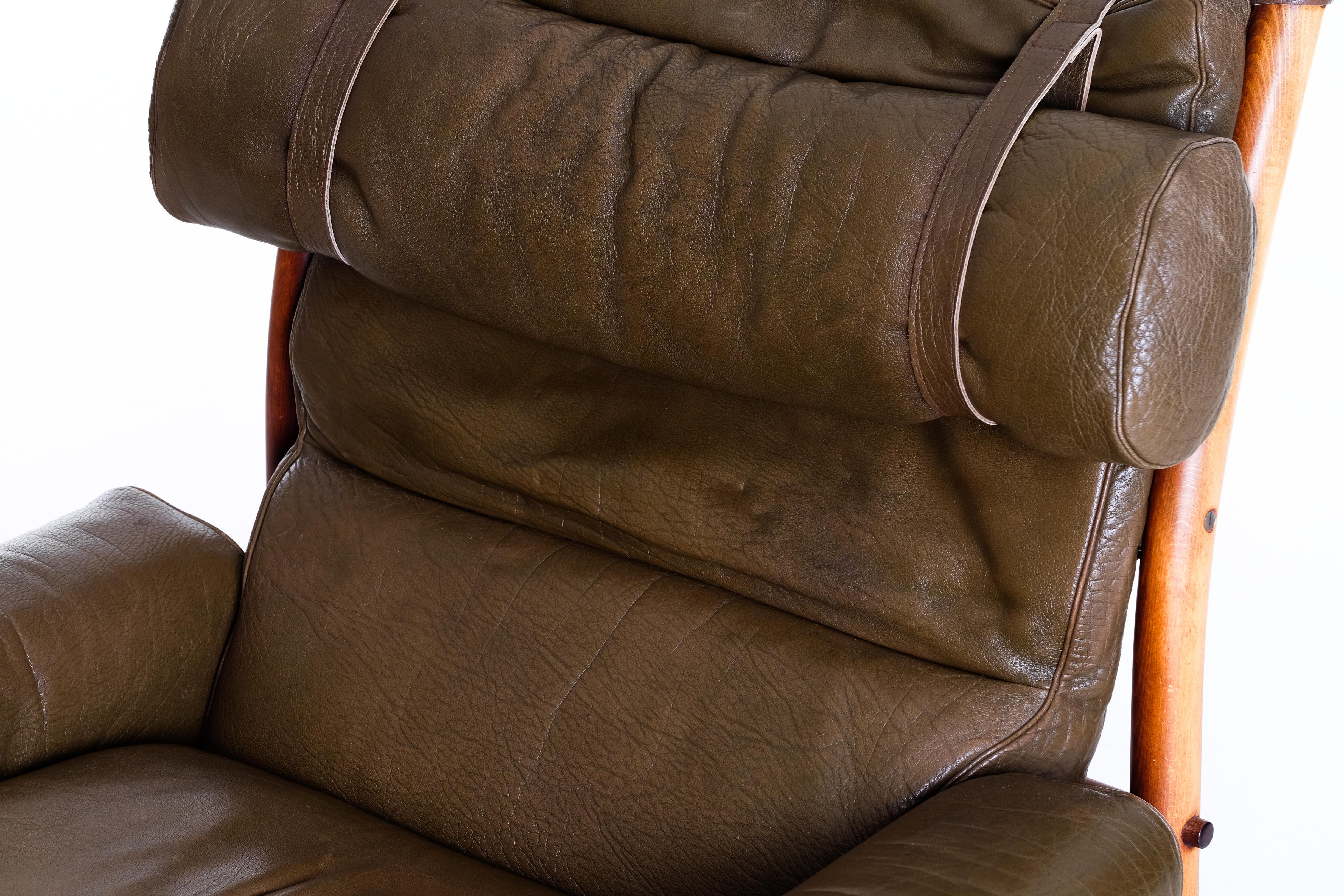 Sillón Inca de Arne Norell, década de 1970 Escandinavo moderno en venta
