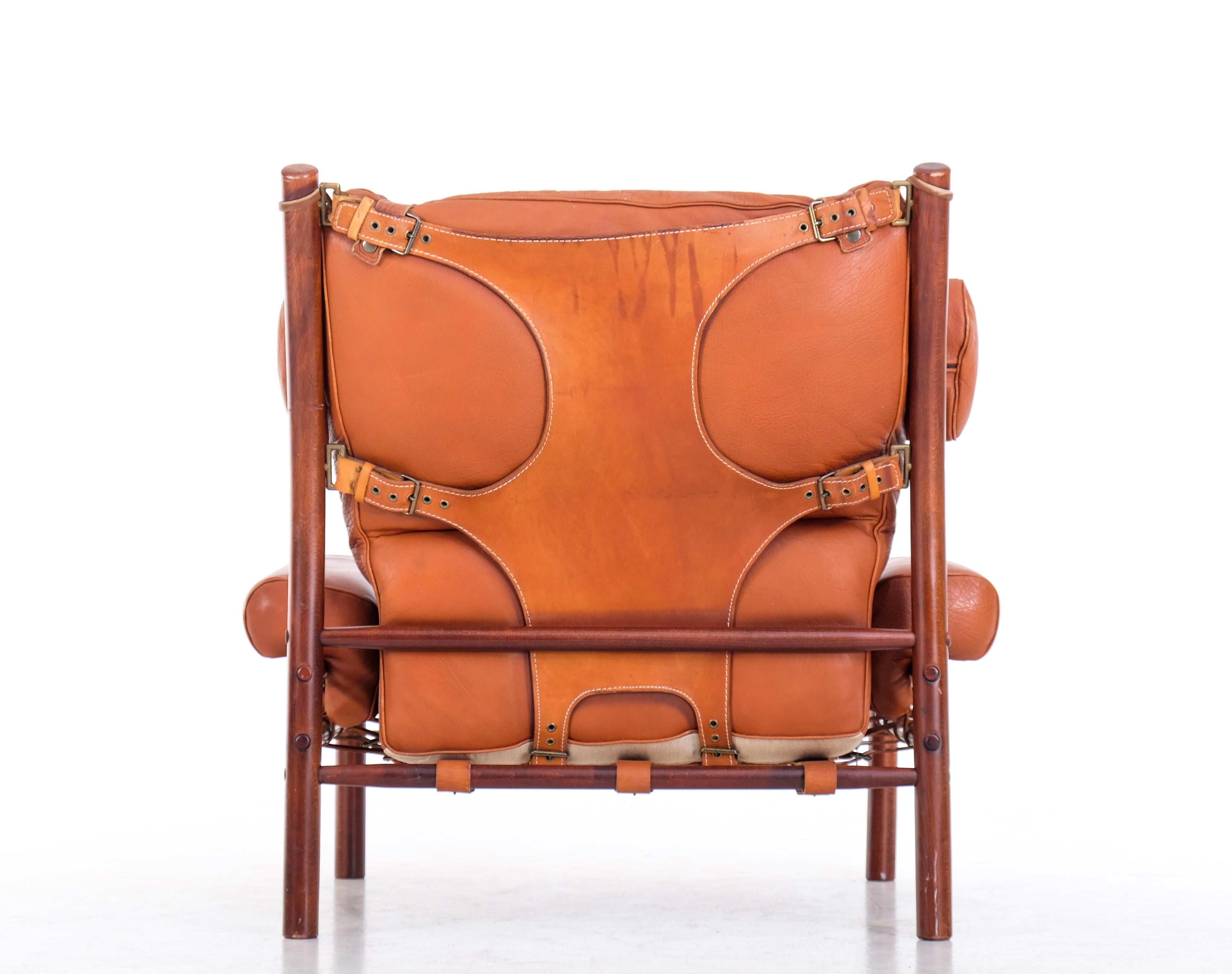 Easy Chair Inca von Arne Norell, 1970er-Jahre (Schwedisch) im Angebot