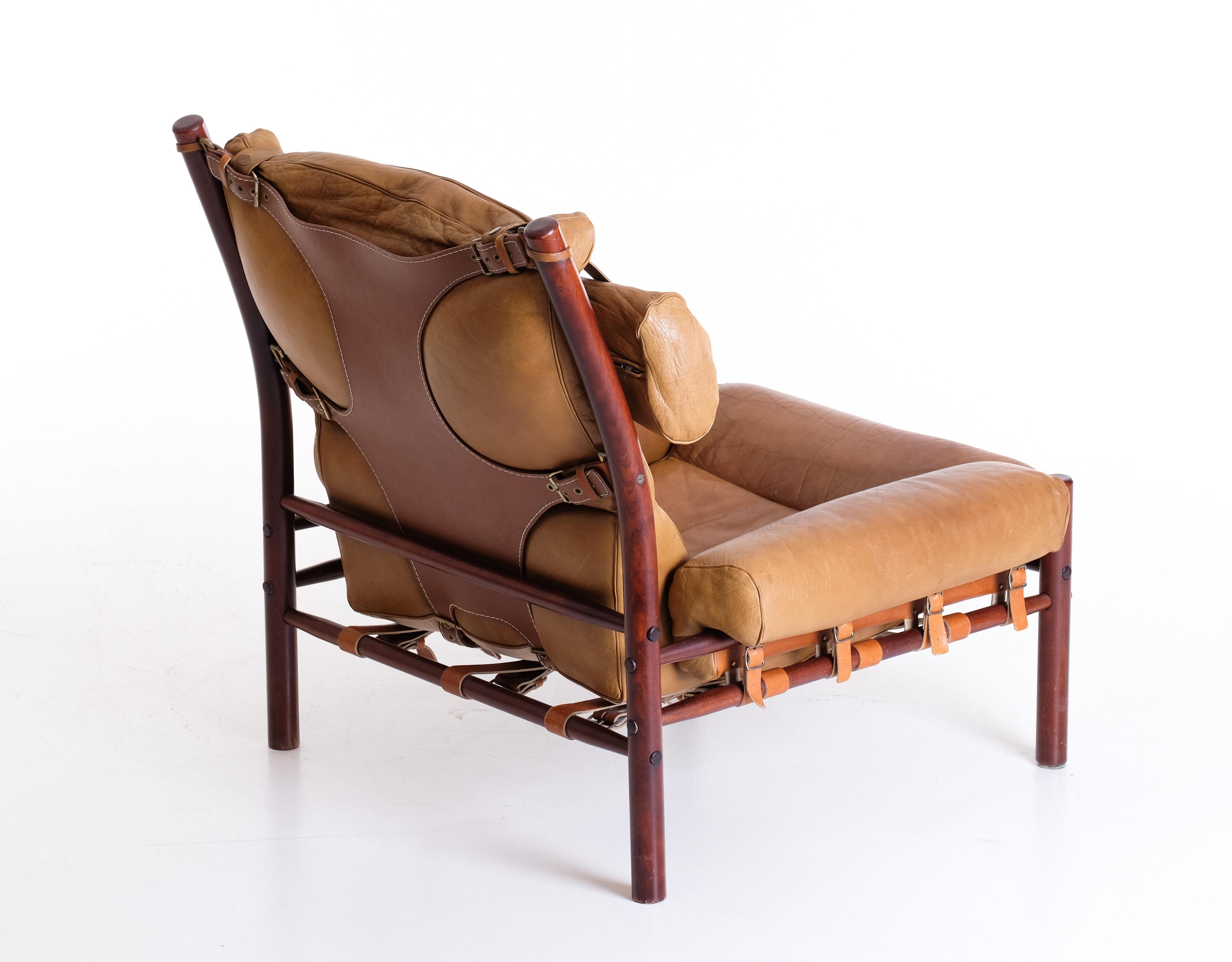Inca Easy Chair by Arne Norell, 1970s For Sale 1