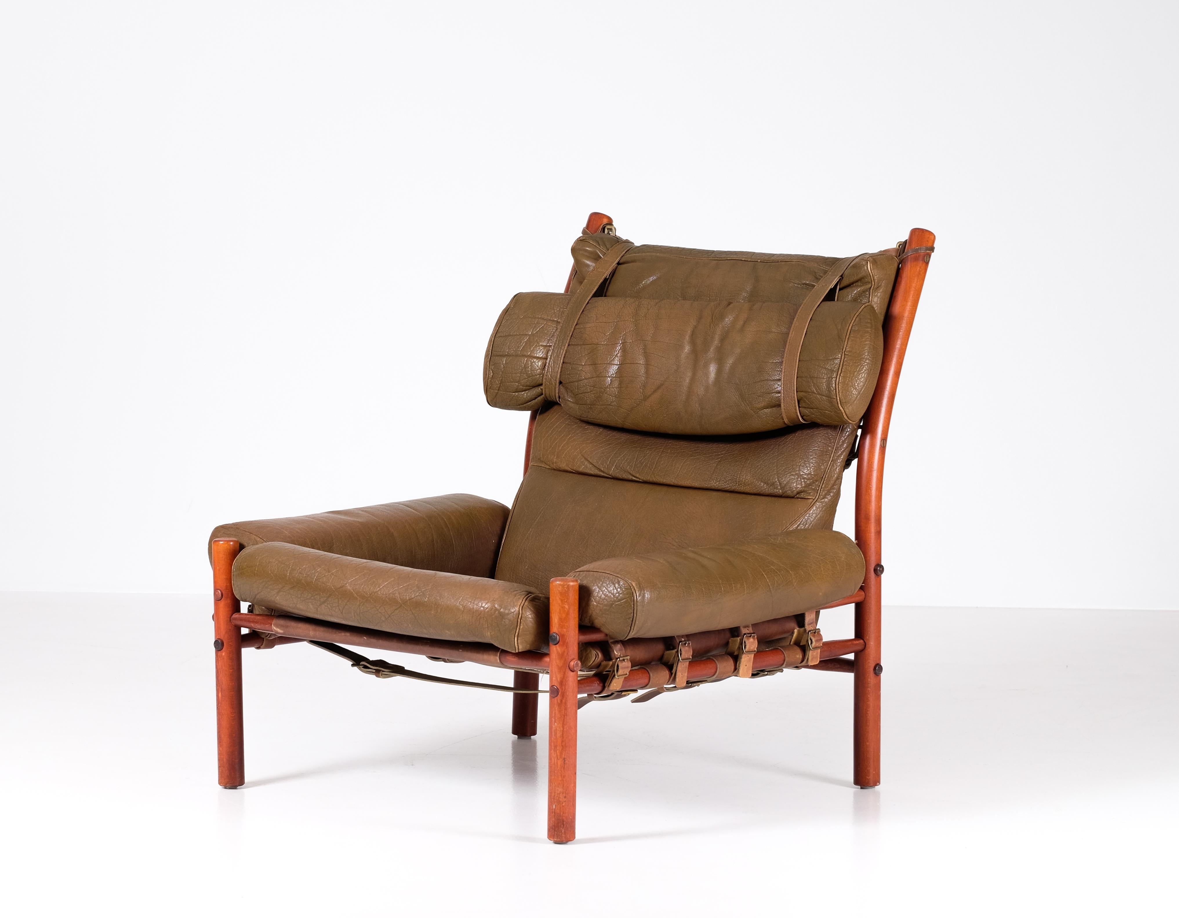 Easy Chair Inca von Arne Norell, 1970er-Jahre im Angebot 1