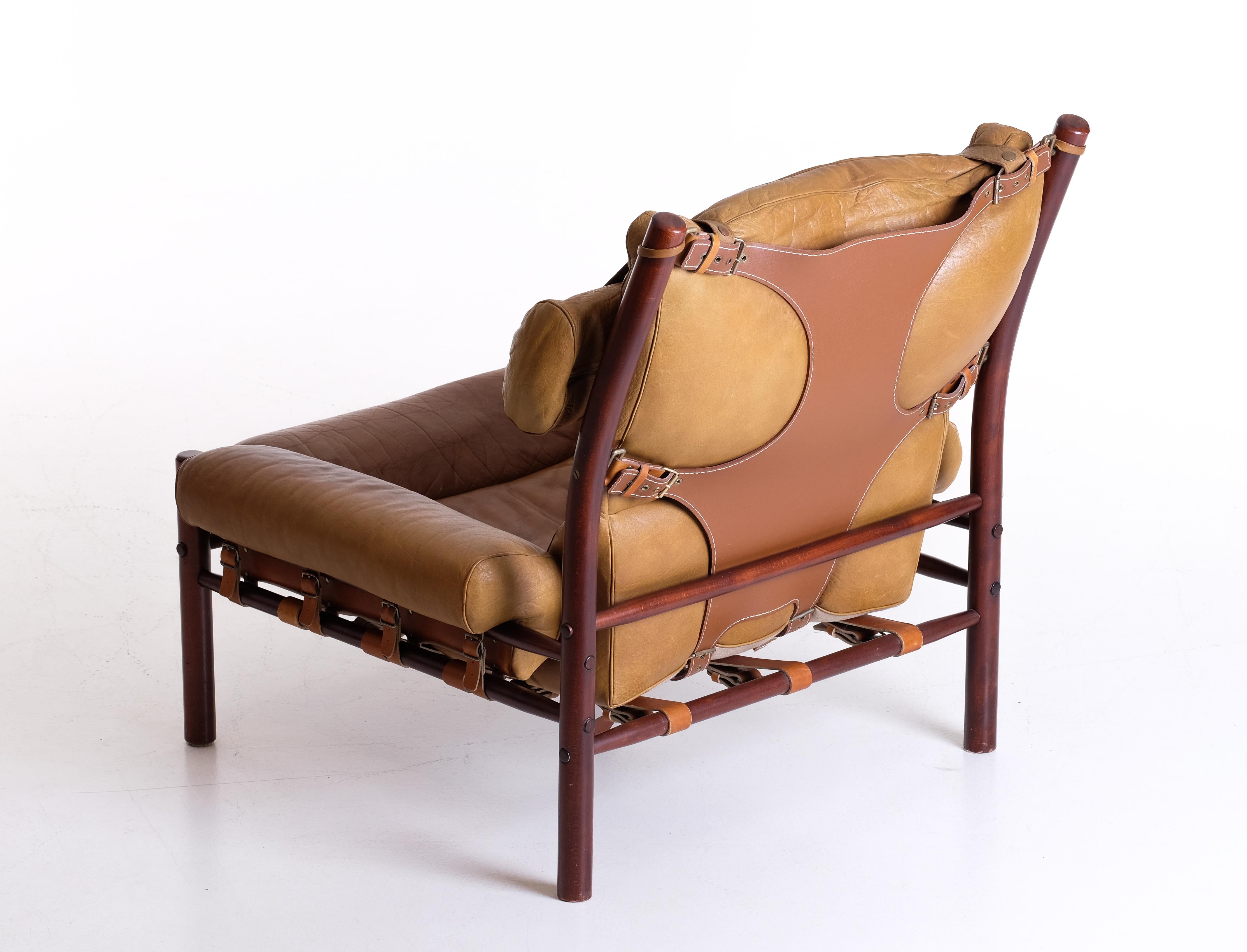 Sillón Inca de Arne Norell, década de 1970 en venta 2