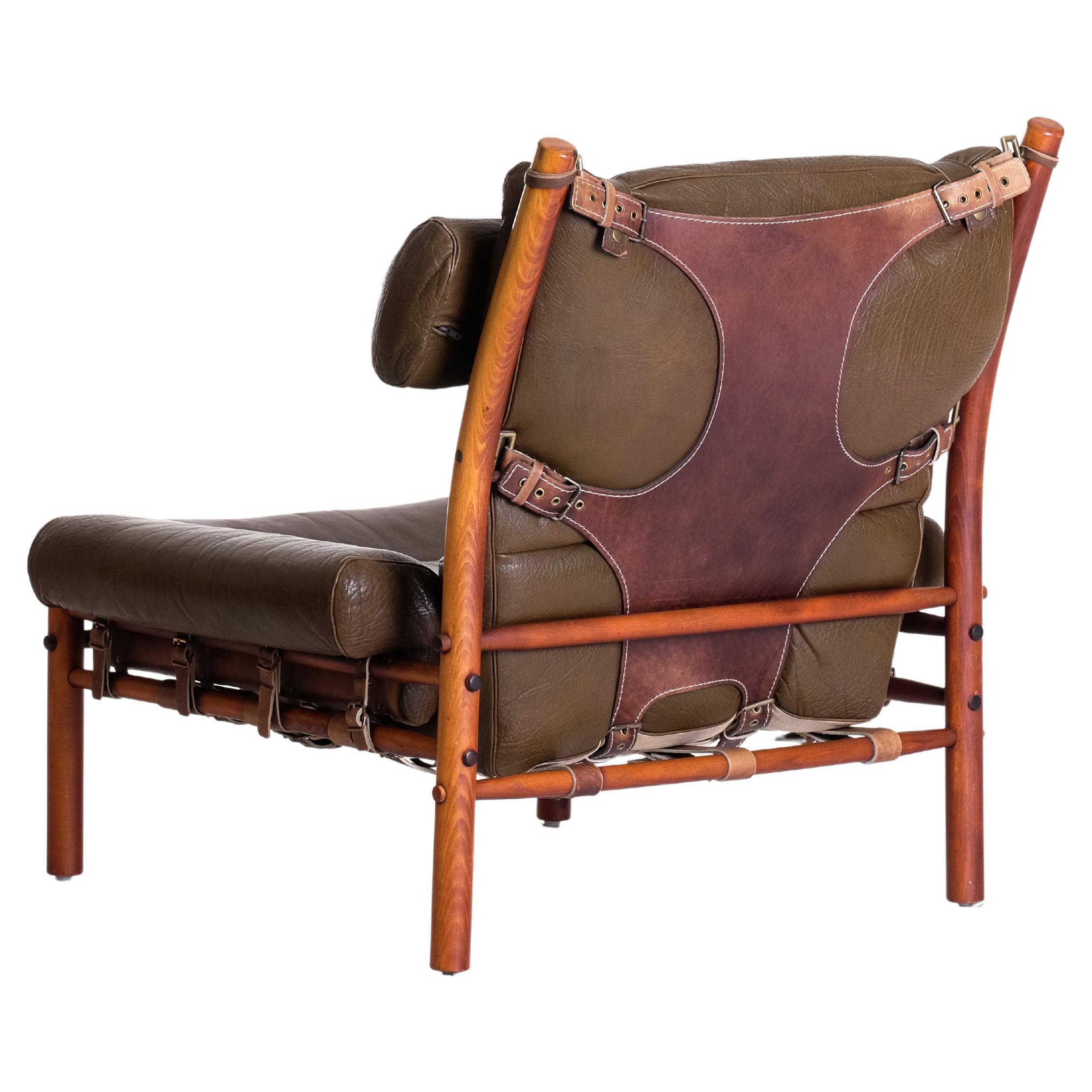 Fauteuil Inca d'Arne Norell, années 1970