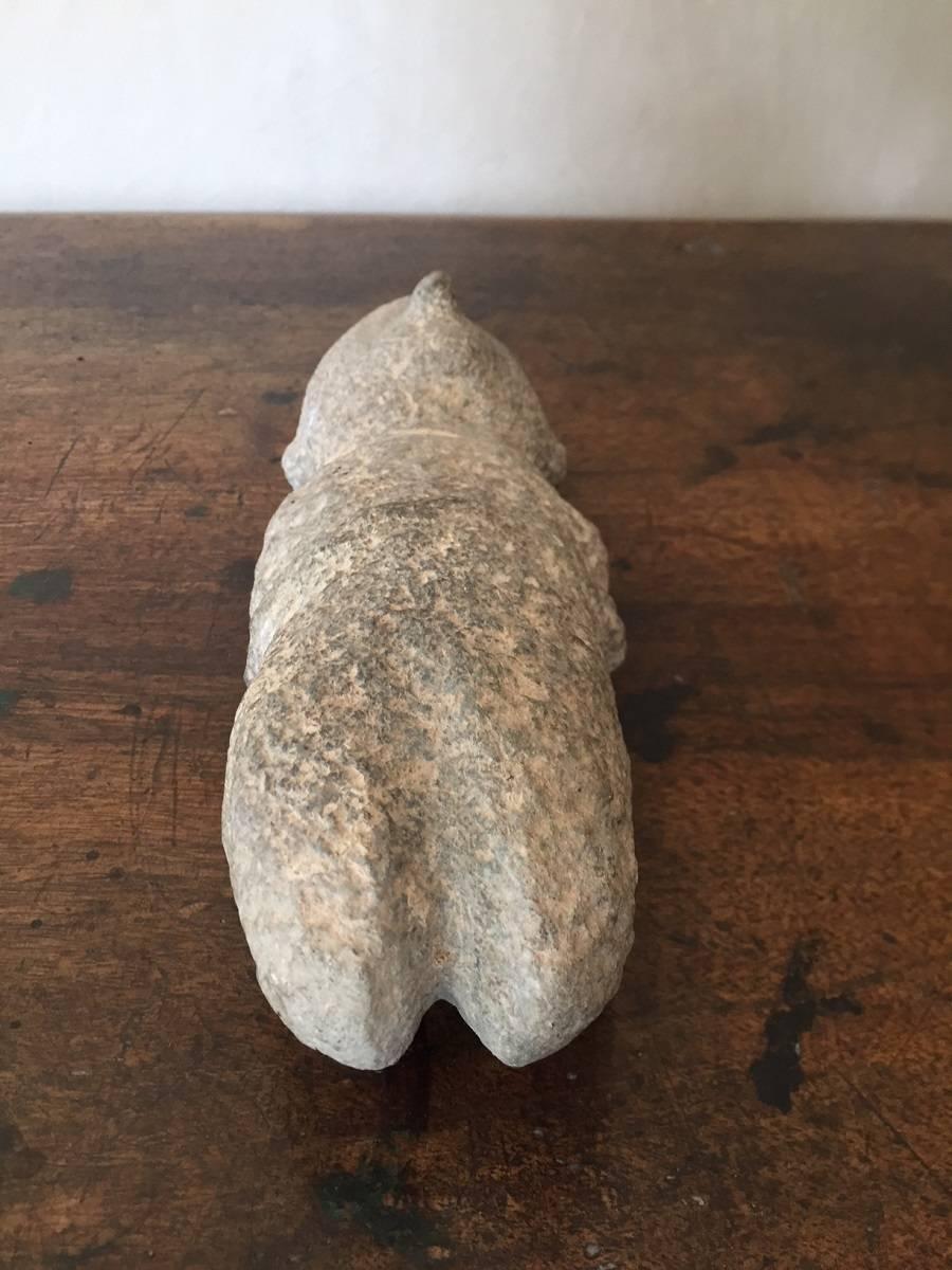 Hand-Carved Inca idol Statue 16th Century Stone