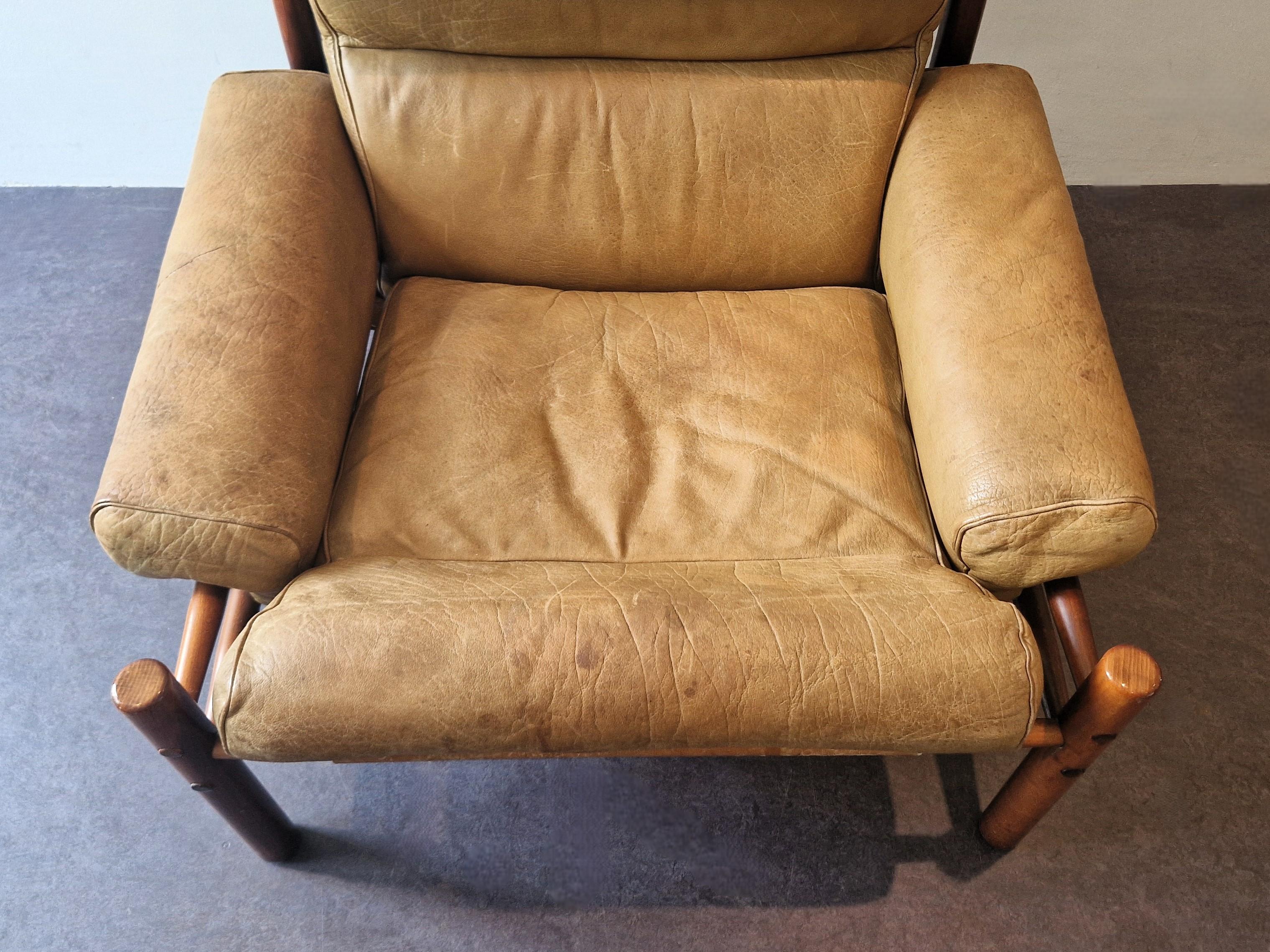 Inca lounge chair by Arne Norell for Norell Möbel AB, Sweden 1968 4
