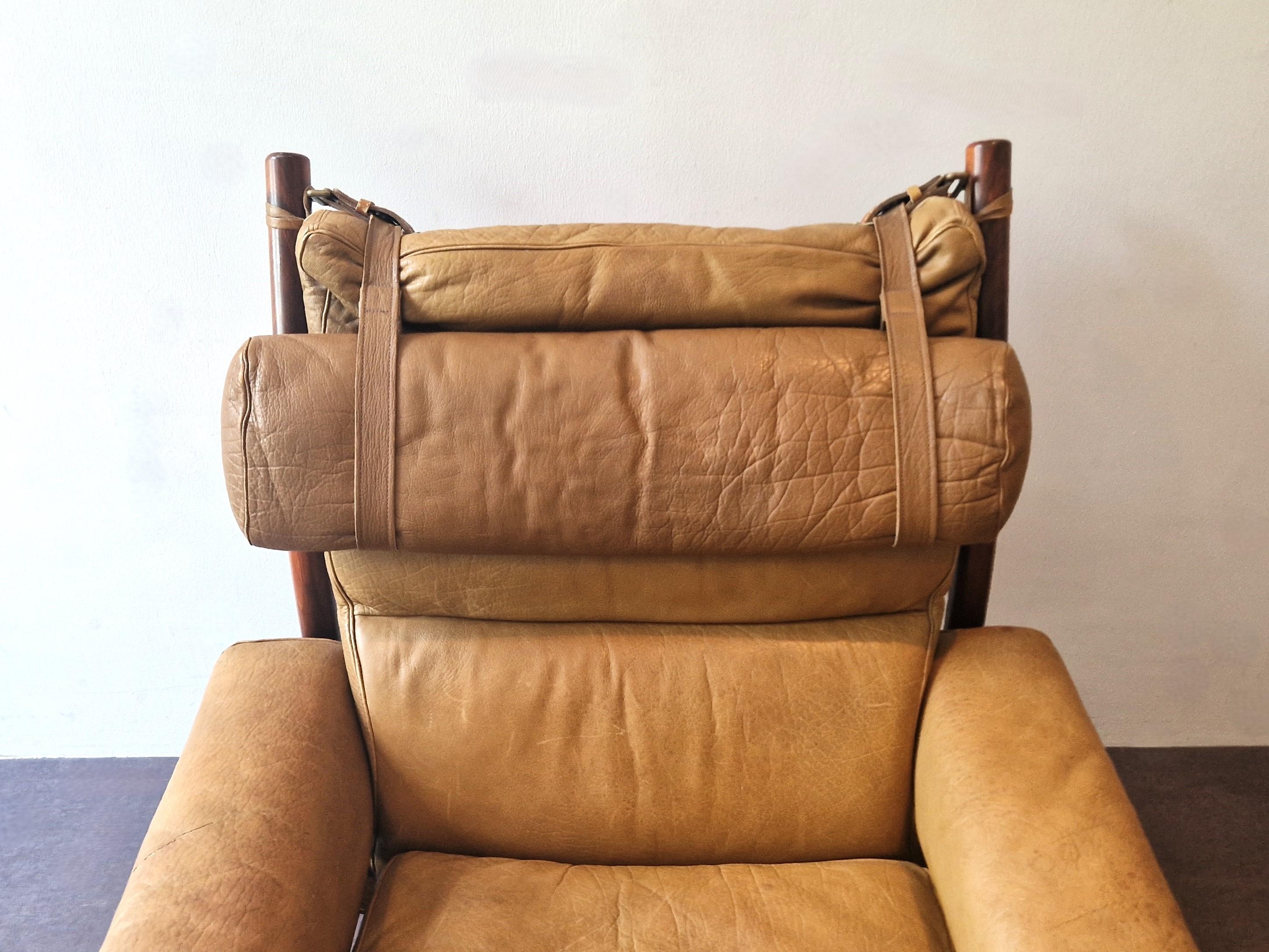 Inca lounge chair by Arne Norell for Norell Möbel AB, Sweden 1968 5