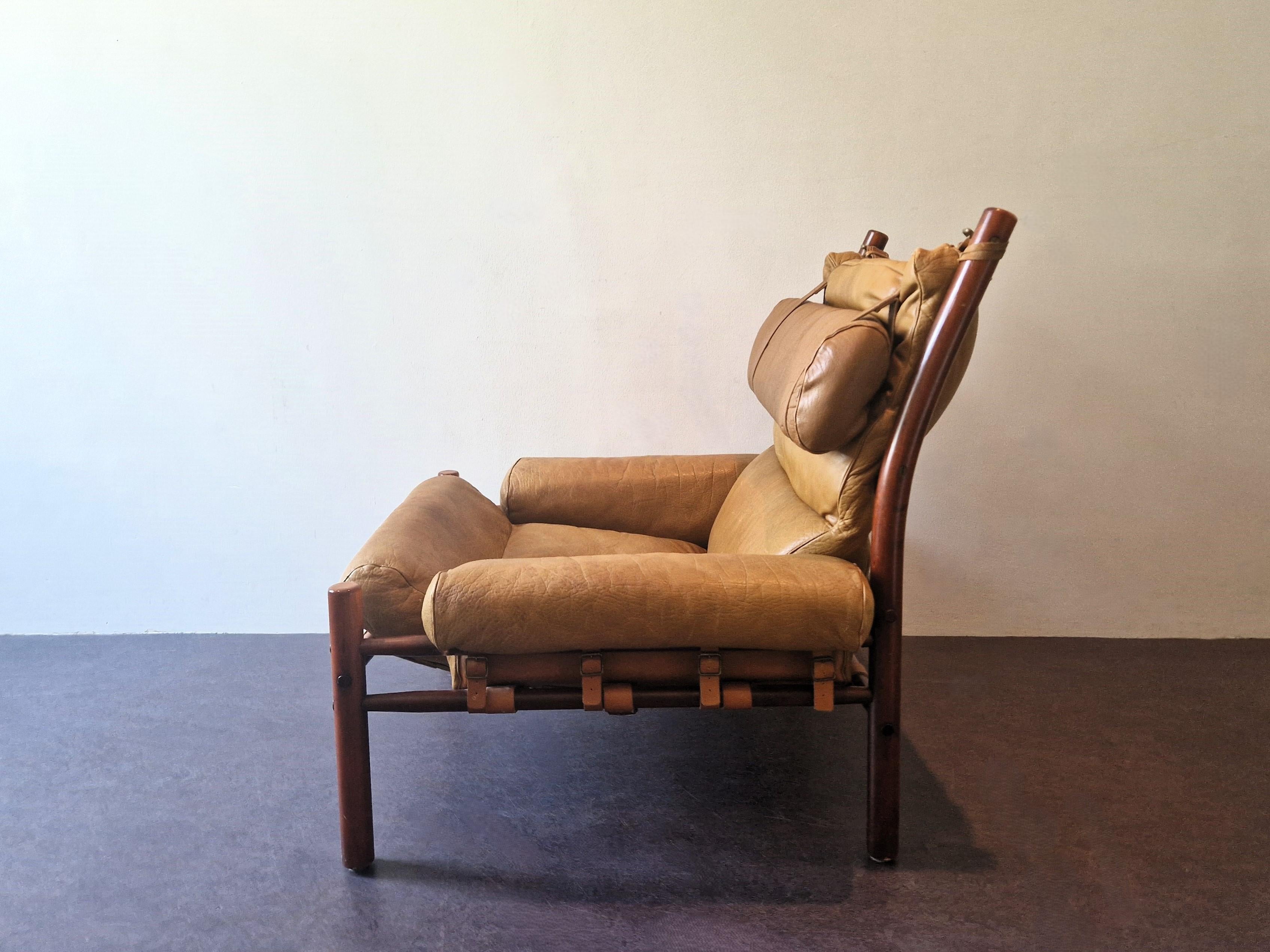 Swedish Inca lounge chair by Arne Norell for Norell Möbel AB, Sweden 1968