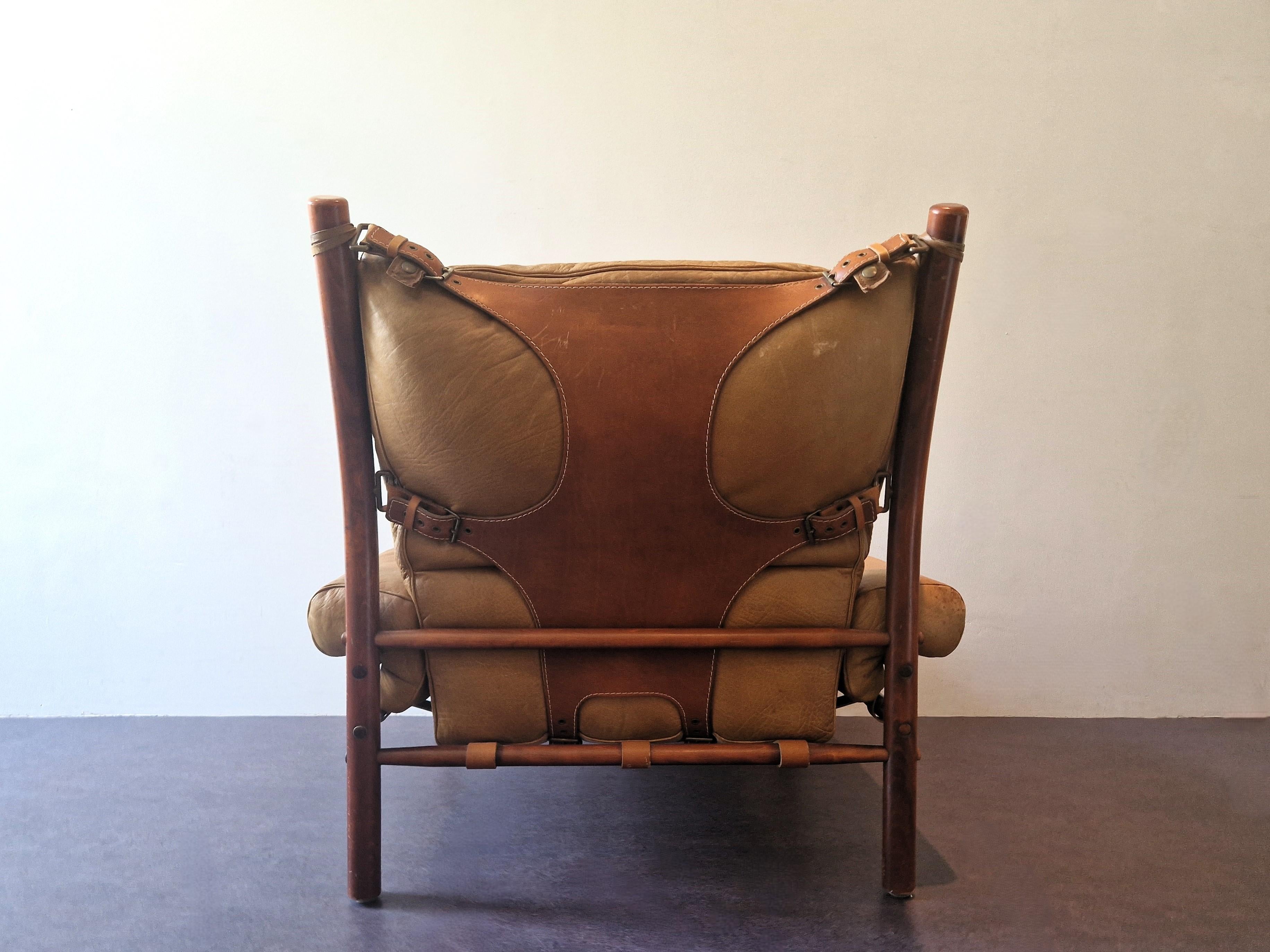 Inca lounge chair by Arne Norell for Norell Möbel AB, Sweden 1968 In Good Condition In Steenwijk, NL