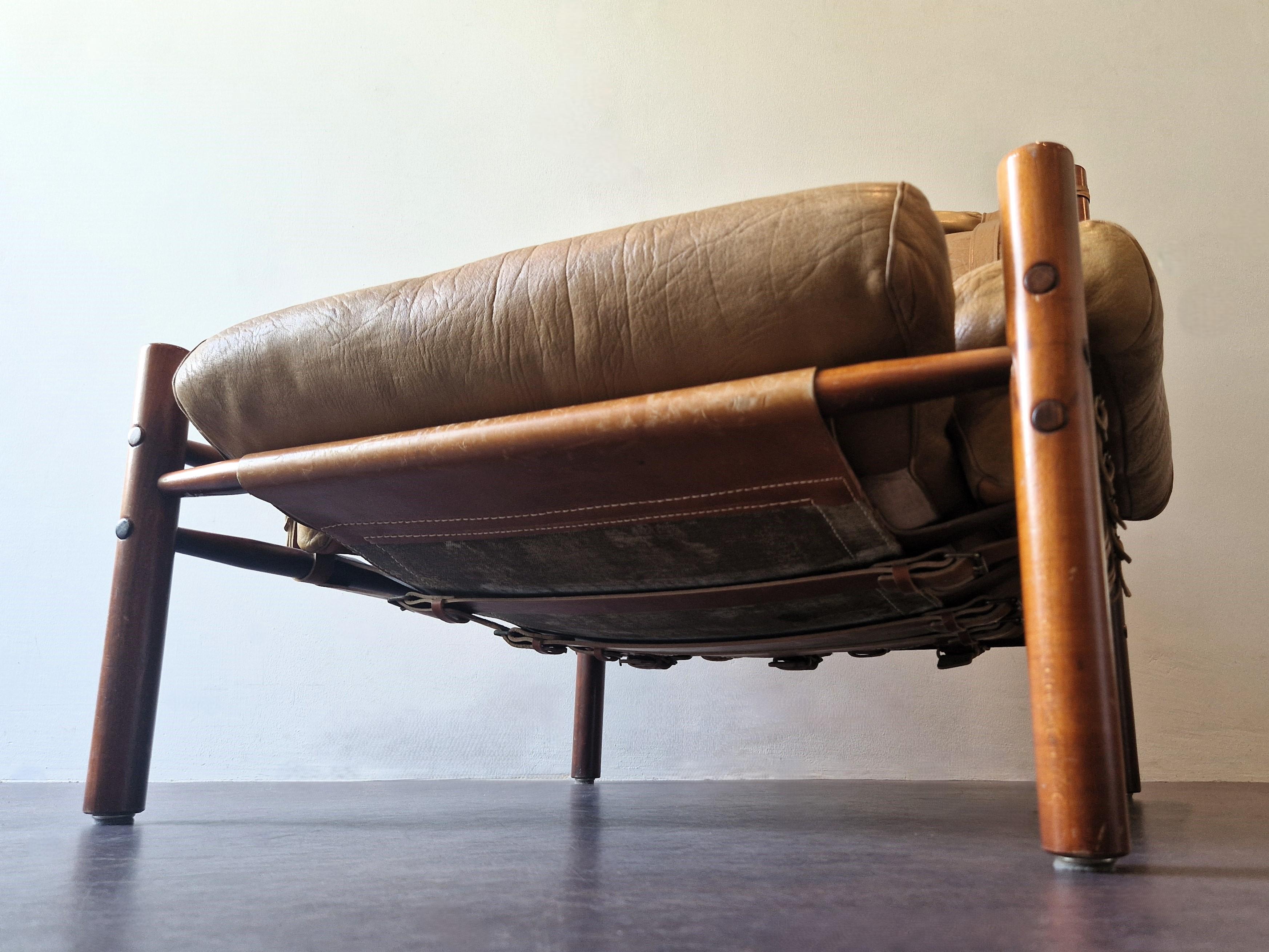 Mid-20th Century Inca lounge chair by Arne Norell for Norell Möbel AB, Sweden 1968
