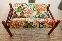 Inca Ottoman attributed to Arne Norell in Bold Floral