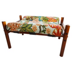 Inca Ottoman attributed to Arne Norell in Bold Floral