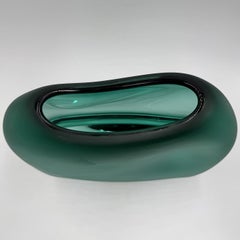 Incalmo Emerald Green Glass Vase