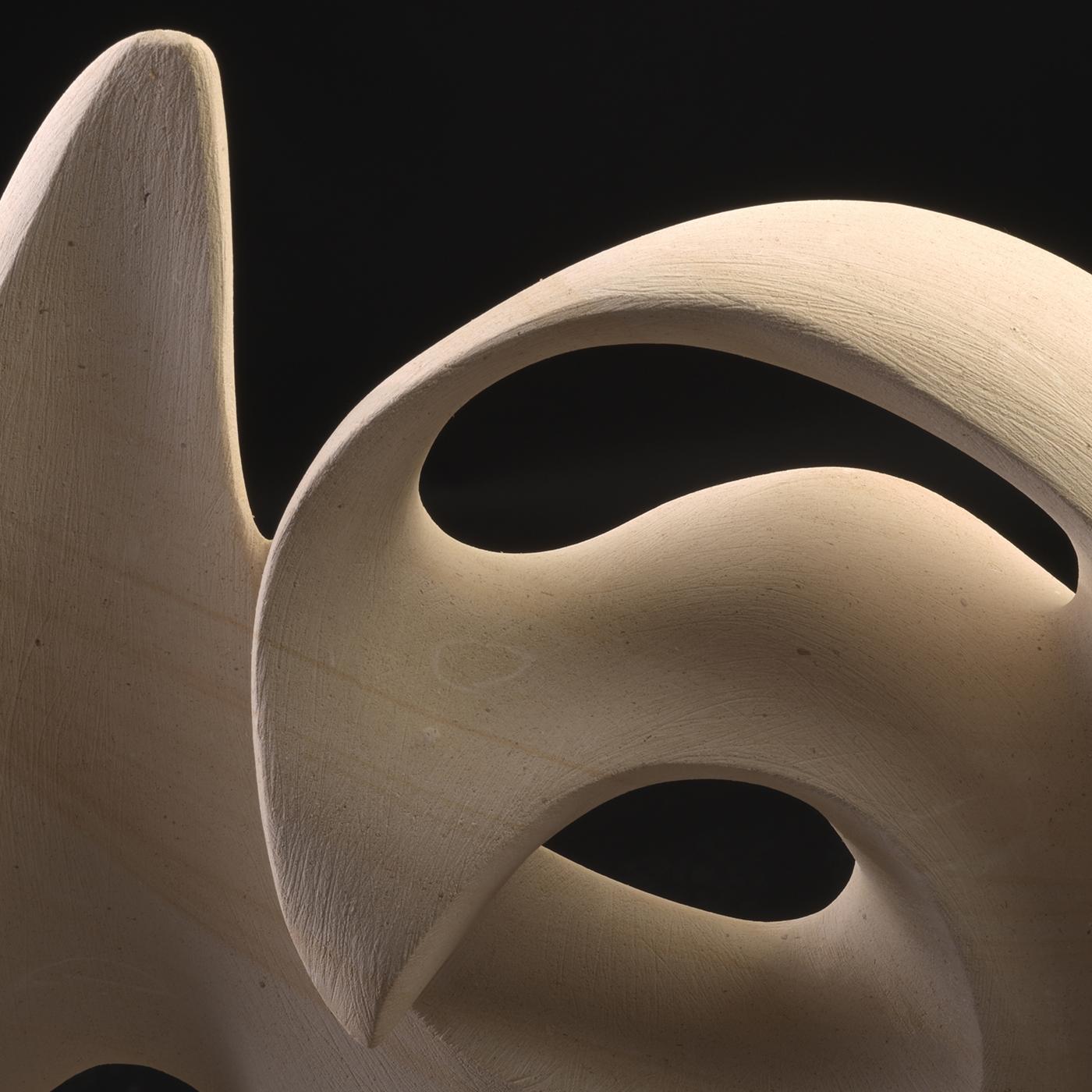 Contemporary Incanto Lecce Stone Light Sculpture For Sale