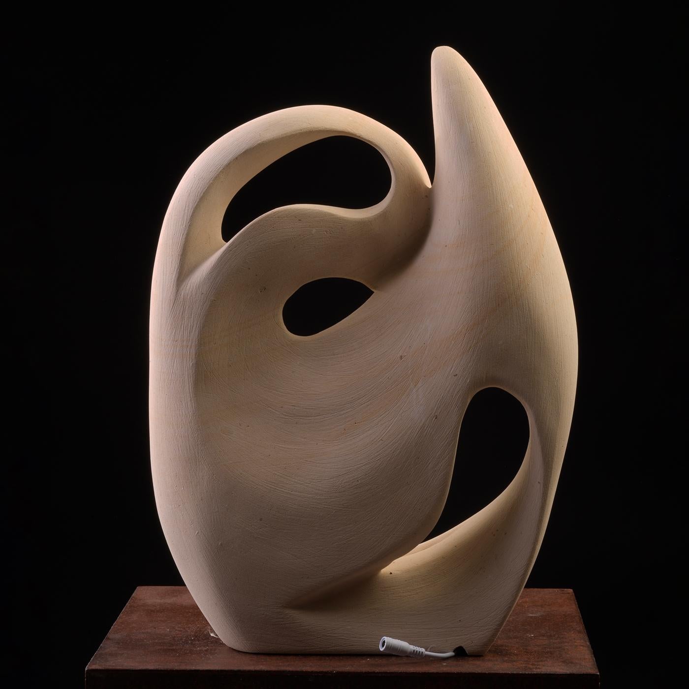 Incanto Lecce Stone Light Sculpture For Sale 2