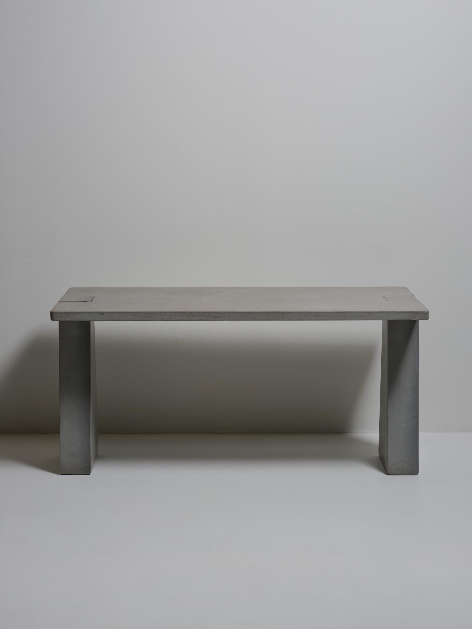 Italian Incas Console Table by Angelo Mangiarotti For Sale