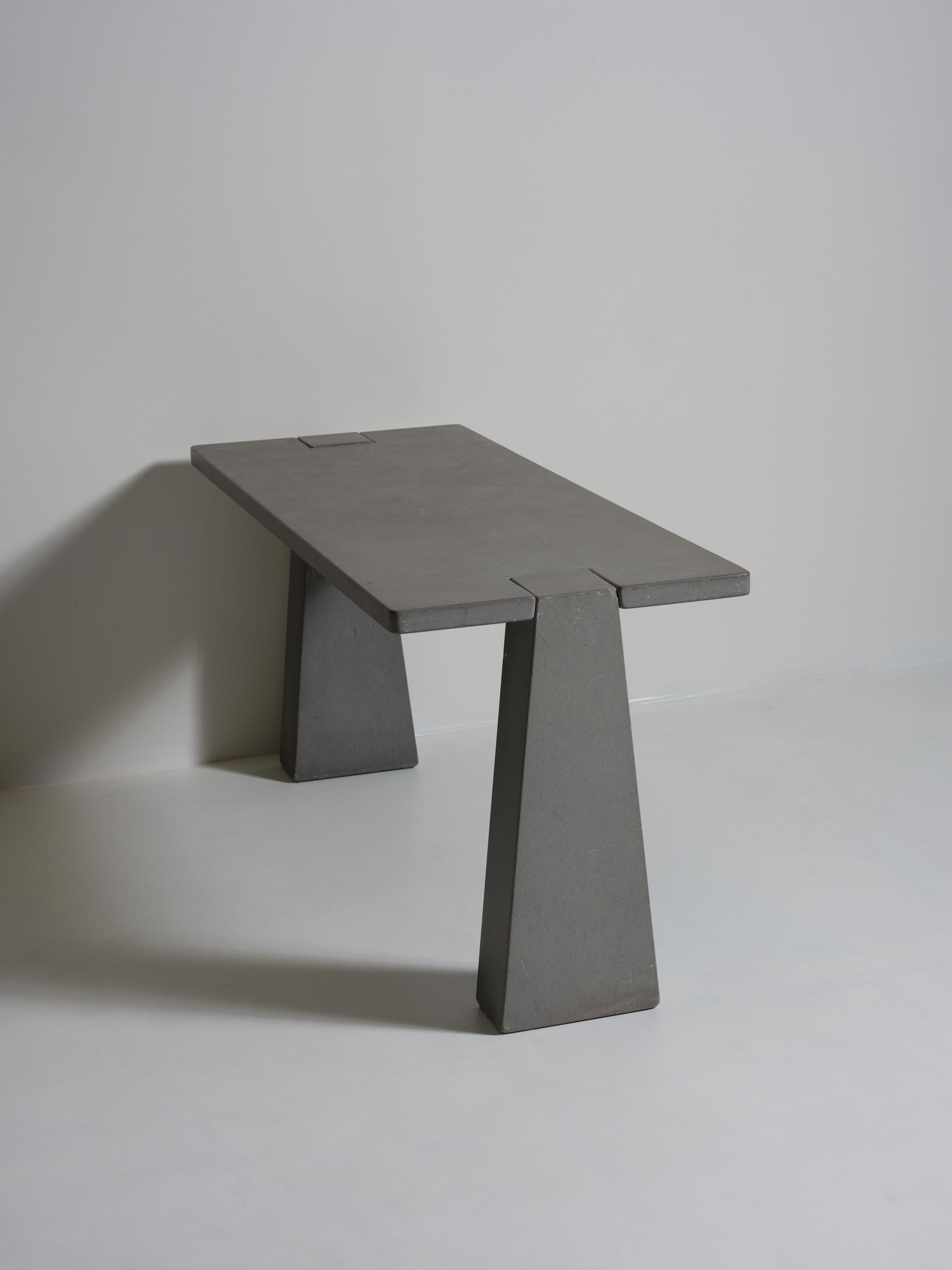Incas Console Table by Angelo Mangiarotti In Good Condition For Sale In Los Angeles, CA