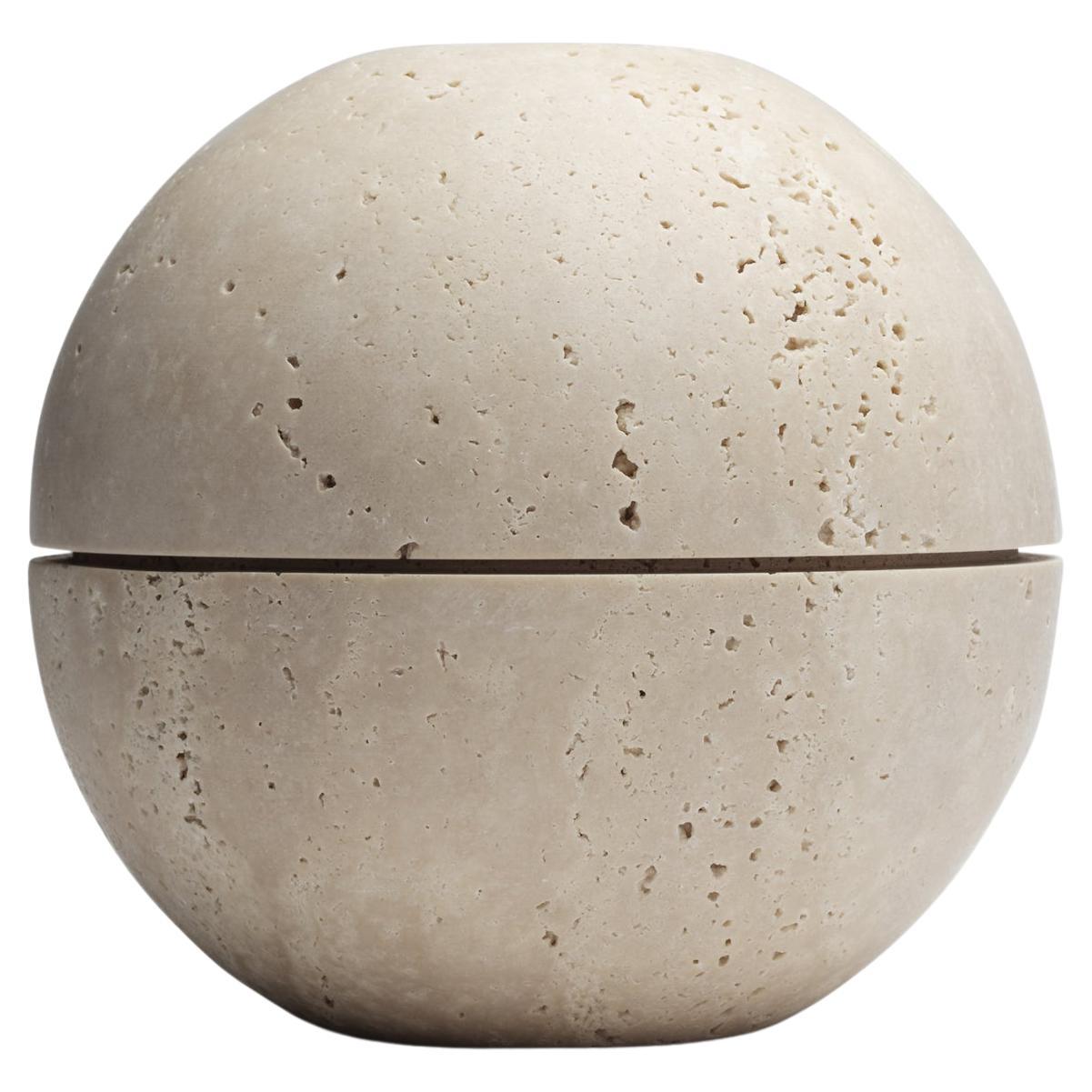 Incense Burner in Roman Travertine