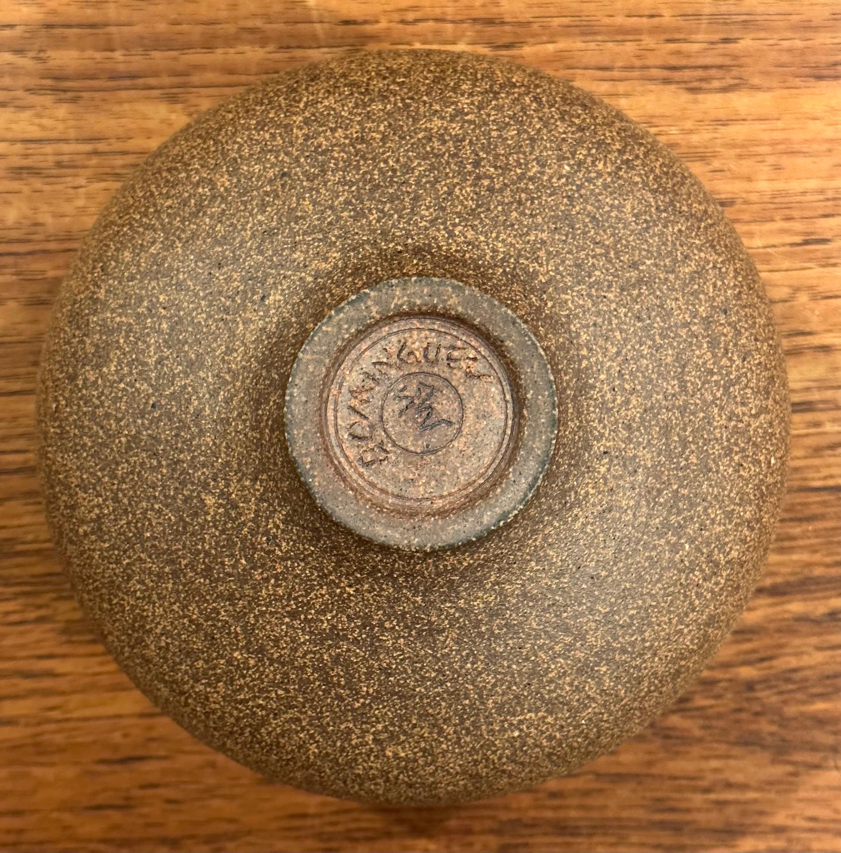 Incised California Studio Pottery Stoneware Weed Pot / Vase by Steve Dominguez 7