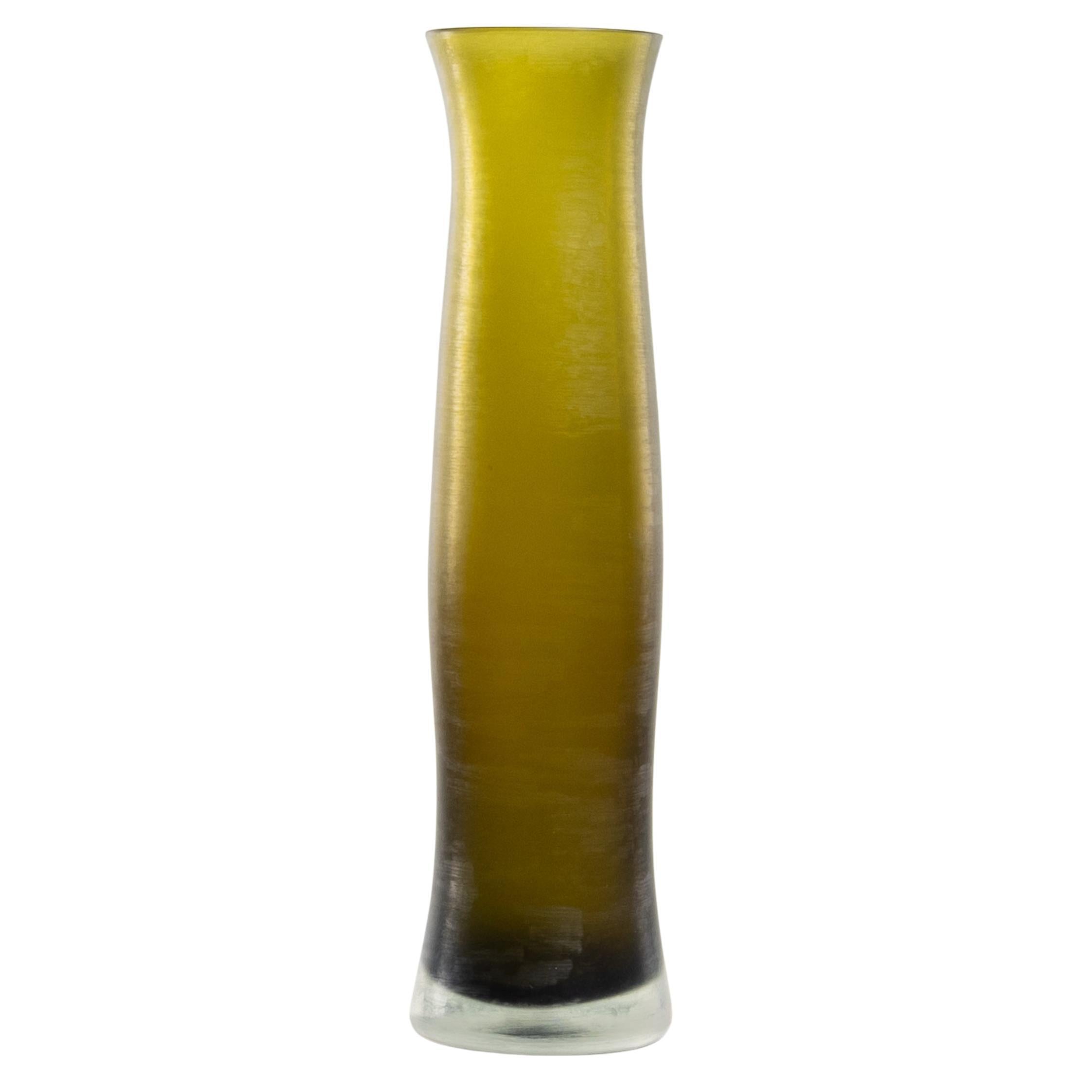 "Inciso" di Paolo Venini, vaso in vetro di Murano