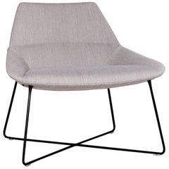 Inclass Dunas Xl Designer Fabric Armchair Gray by Christophe Pillet Chair