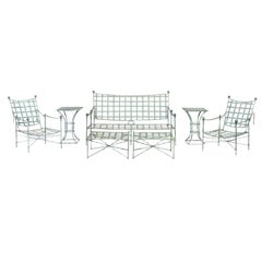 Incomparable 7-Piece Seating Set by Mario Papperzini for Salterini, circa 1950
