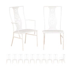 Incomparable Set of 12 Montego Dining Chairs by John Salterini, circa 1960
