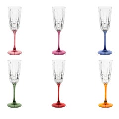 Incontro Set of 6 Champagne Flutes