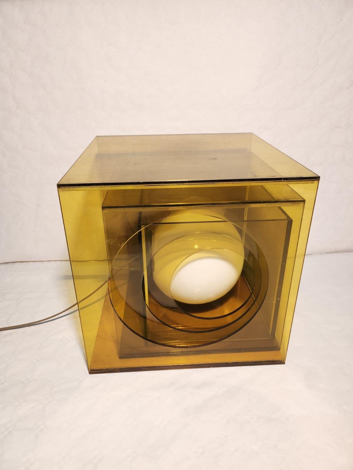 Space Age Incredible lamp in the style of Gianfranco Fini 1970s For Sale