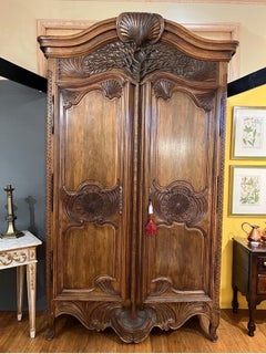 Incredible 18th century French armoire with “Tree of life”