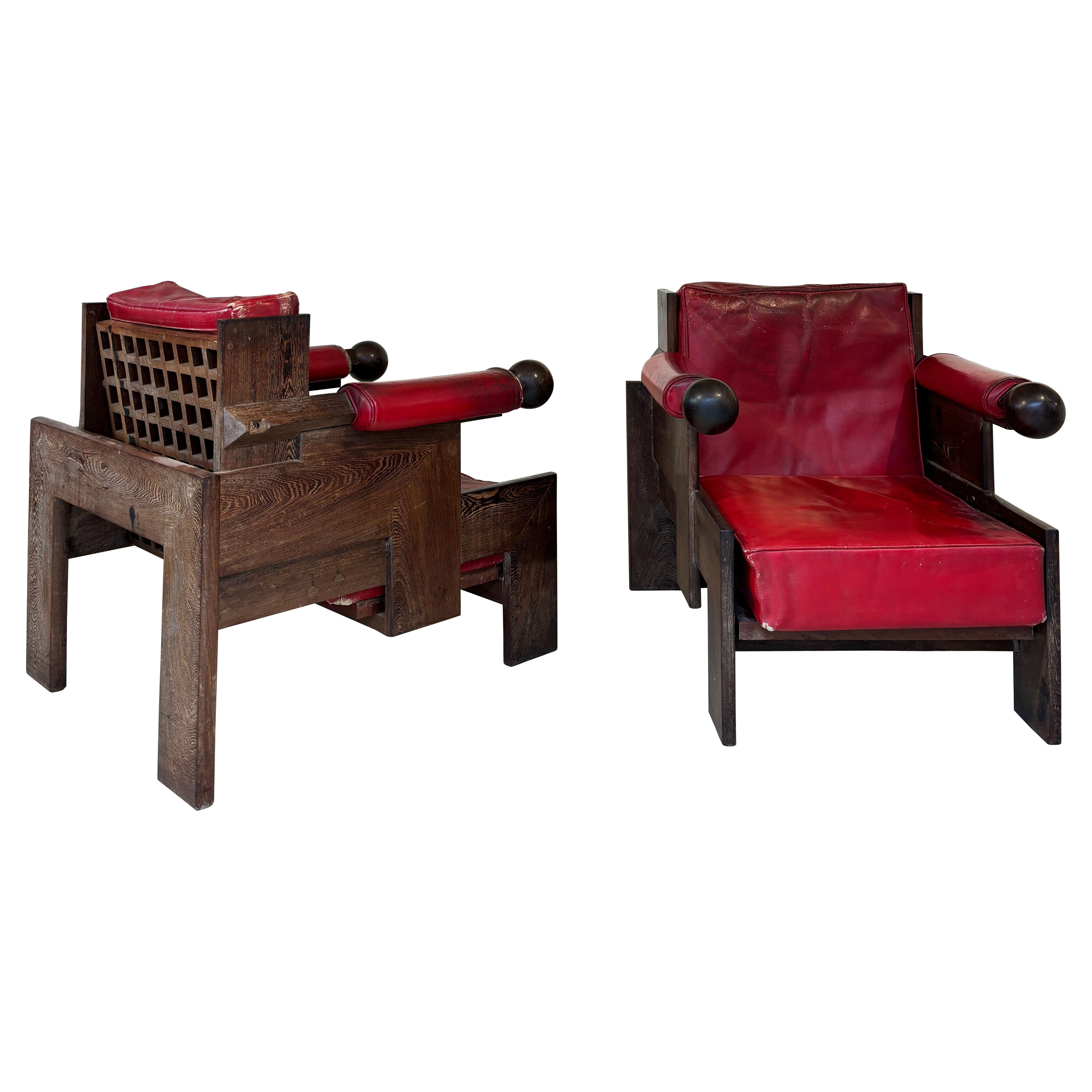 Incroyables fauteuils des années 1940 en vente