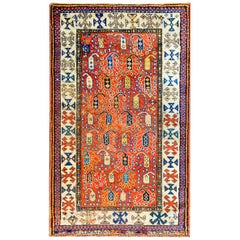 Incredible 19th Century Ganjeh Rug