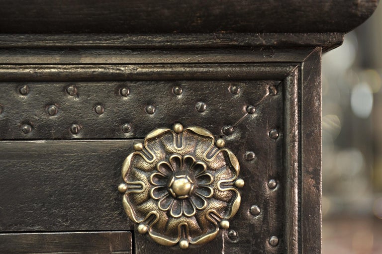 Incredible 19th Century Iron Safe by Gangnebien, Paris at 1stDibs