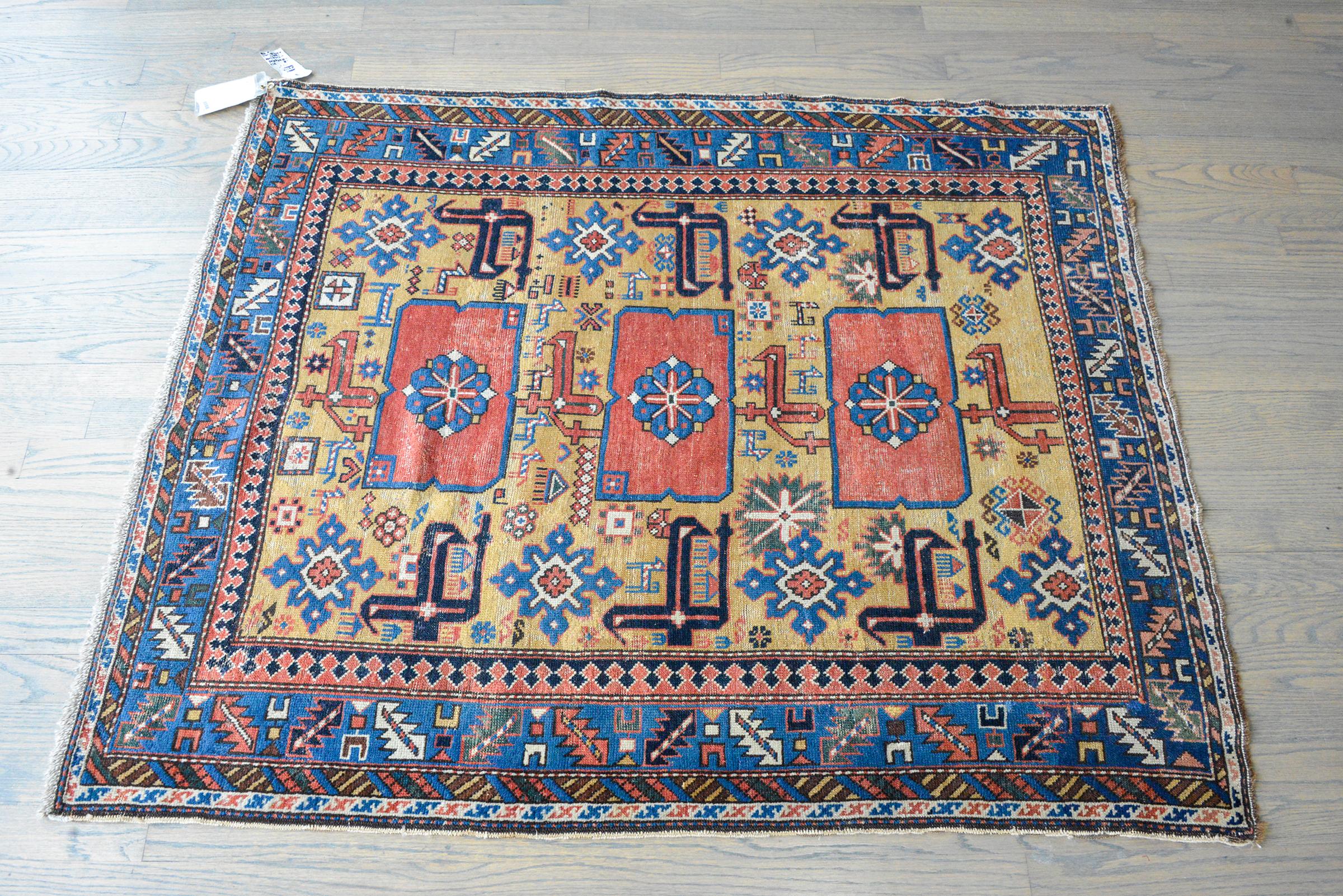 Incredible Early 20th Century Qaraqashli Rug 3