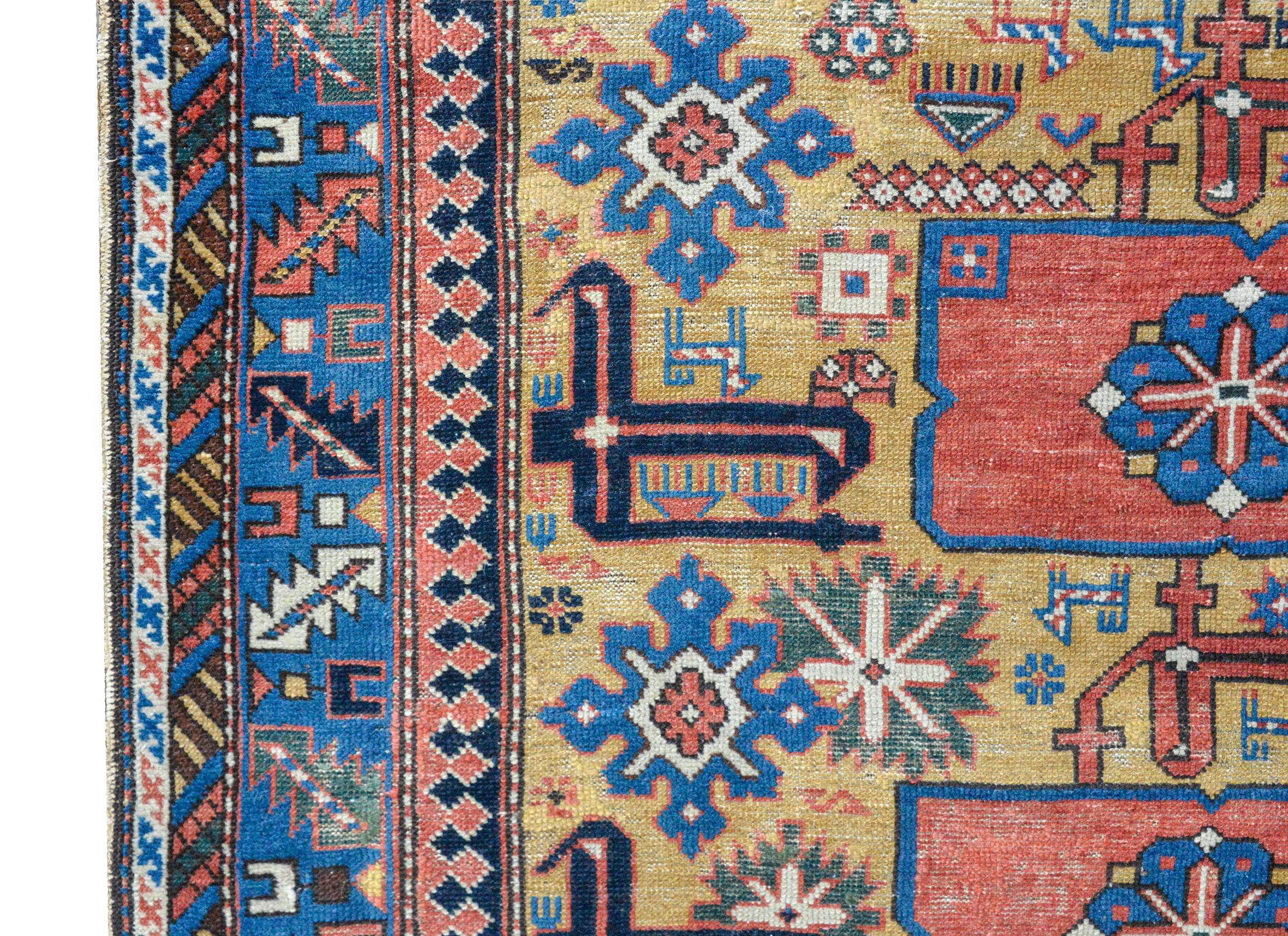 Incredible Early 20th Century Qaraqashli Rug In Good Condition In Chicago, IL