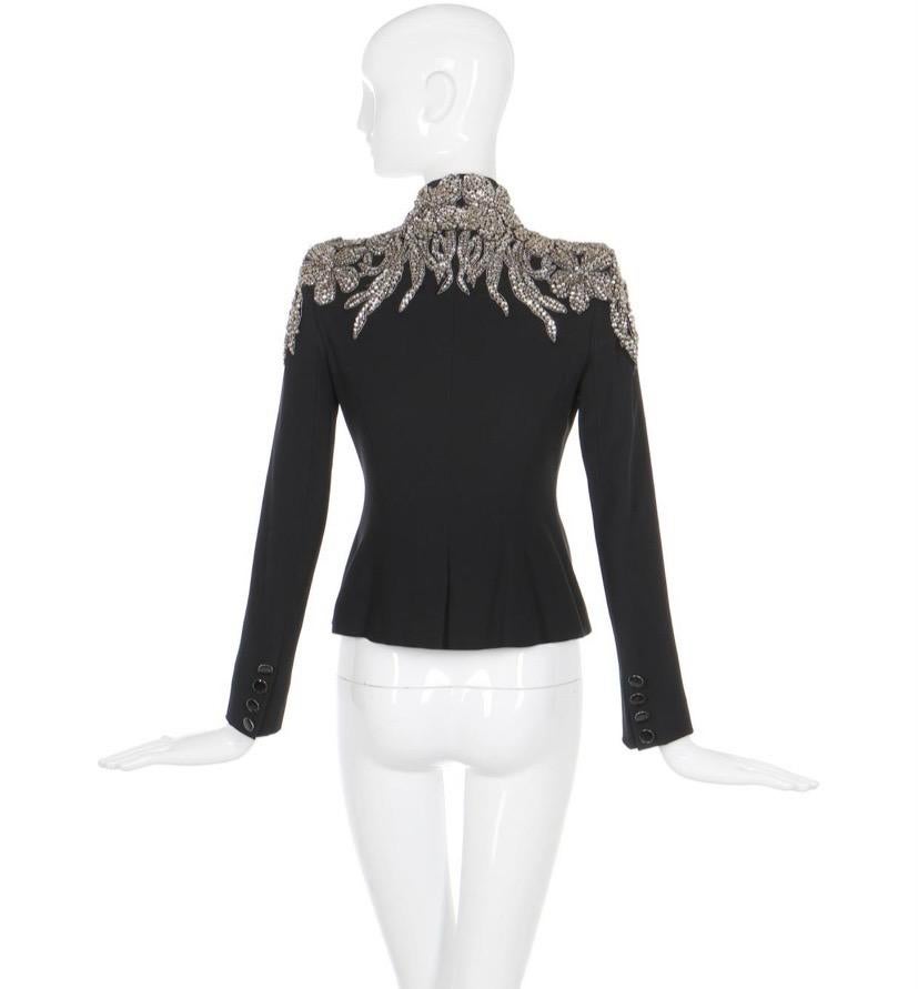 Incredible Alexander McQueen Crystal Embellished Jacket

IT Size 40 - US 4

New, with tags