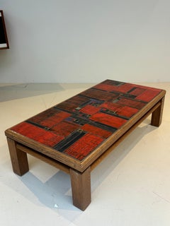 Incredible and massive Pia Manu coffee table