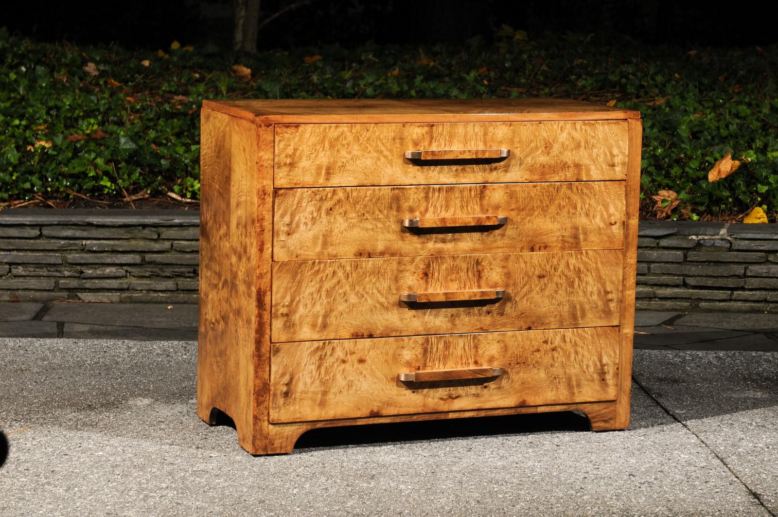 curly maple cabinets