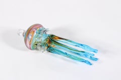 Incredible Artisan Crafted Murano Glass Jelly Fish Sculpture * Free Delivery