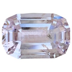Incredible Baby Pink Loose Kunzite Gemstone 6.75 Carats High Quality